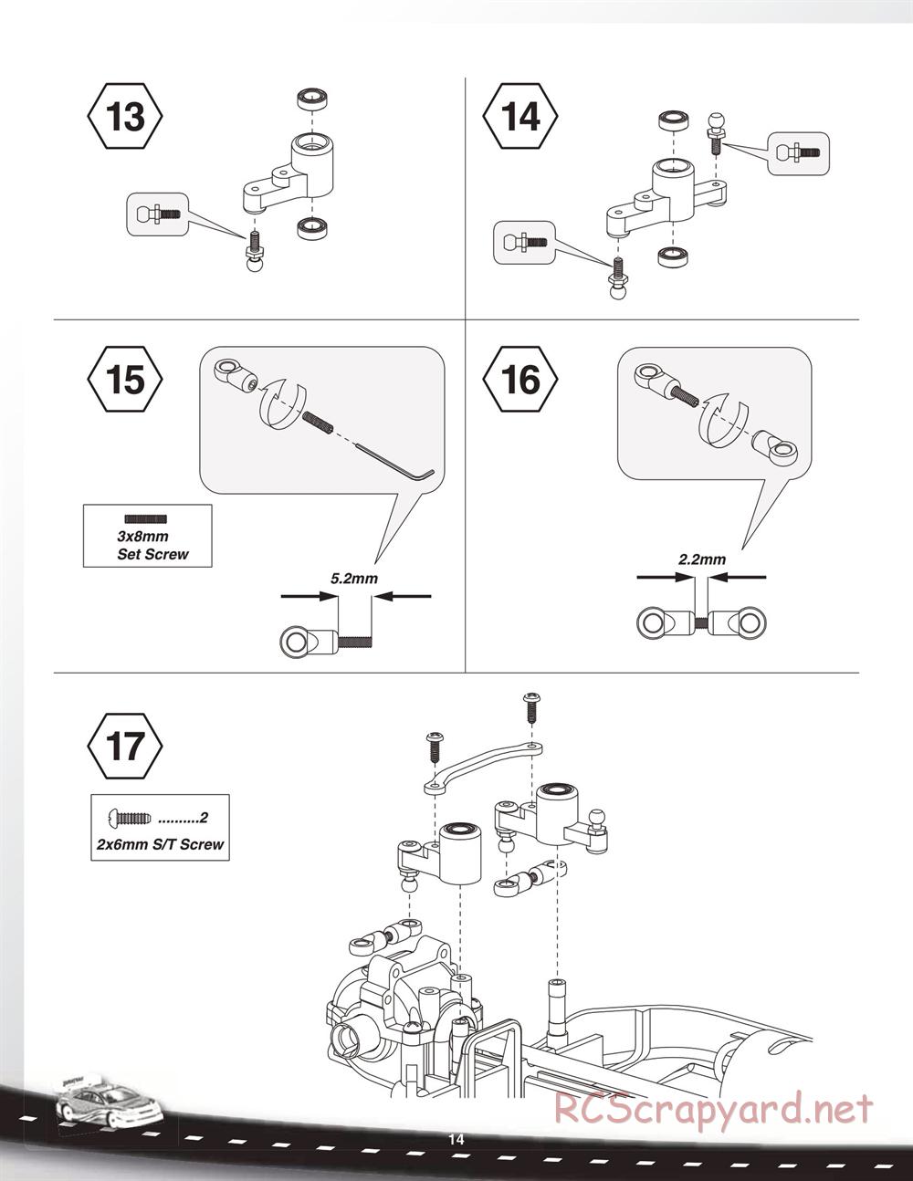 Duratrax - Vendetta TC - Manual - Page 14