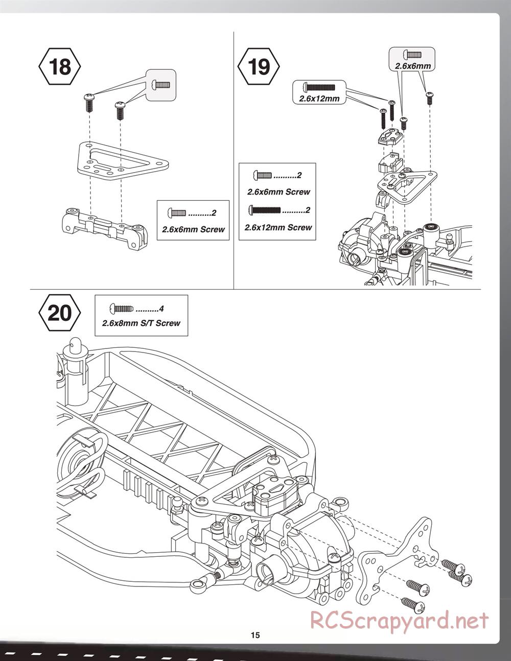 Duratrax - Vendetta TC - Manual - Page 15