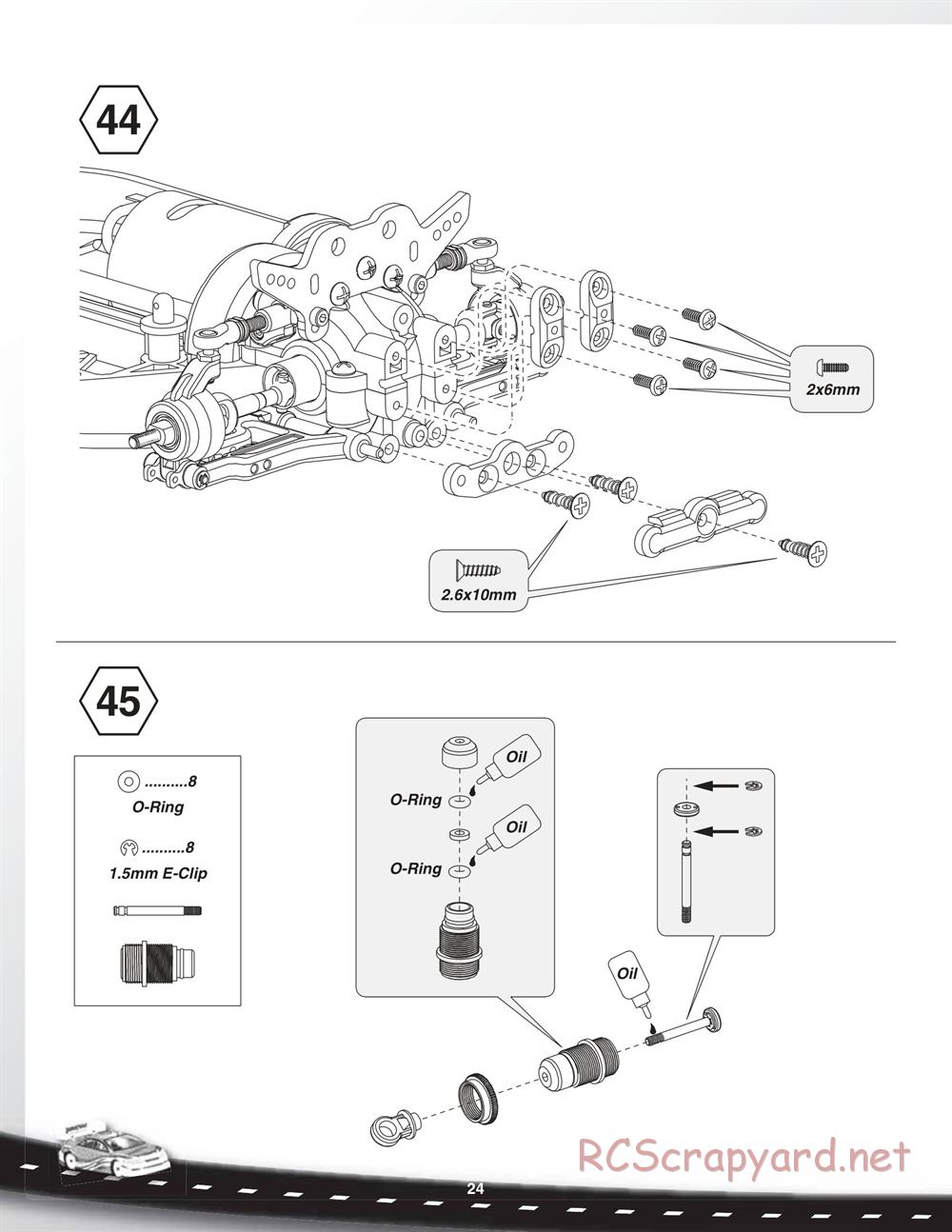 Duratrax - Vendetta TC - Manual - Page 24