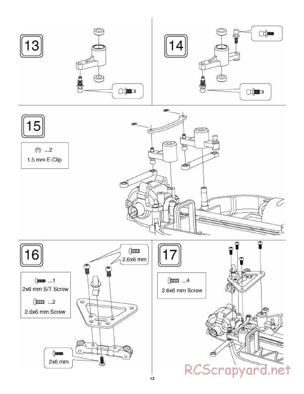 Duratrax - Vendetta Buggy - Manual - Page 13