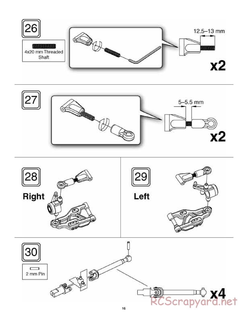 Duratrax - Vendetta Buggy - Manual - Page 16