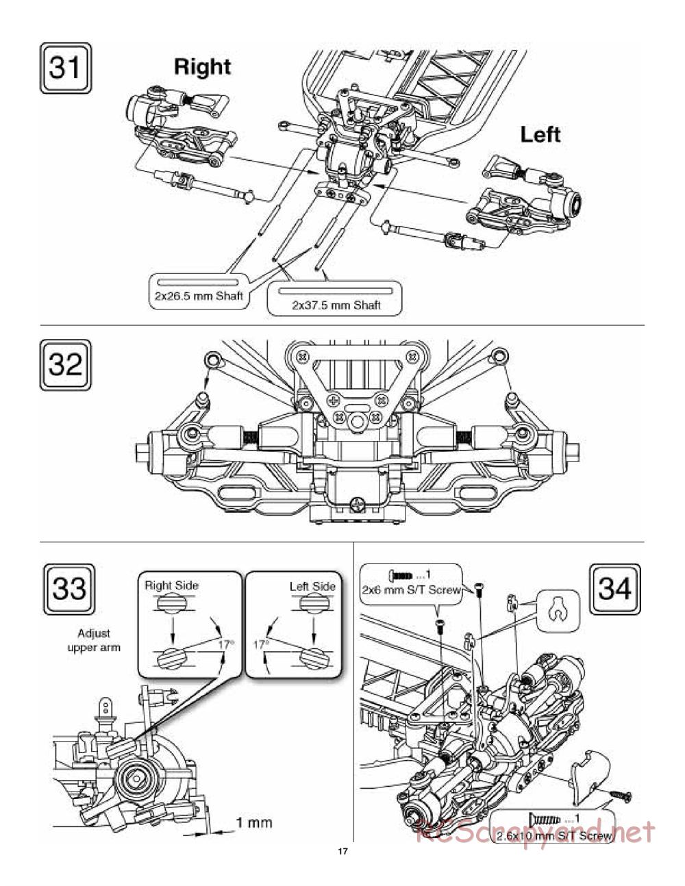 Duratrax - Vendetta Buggy - Manual - Page 17