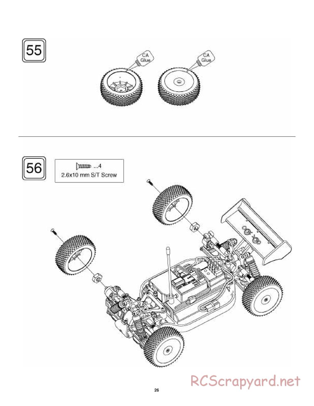 Duratrax - Vendetta Buggy - Manual - Page 26