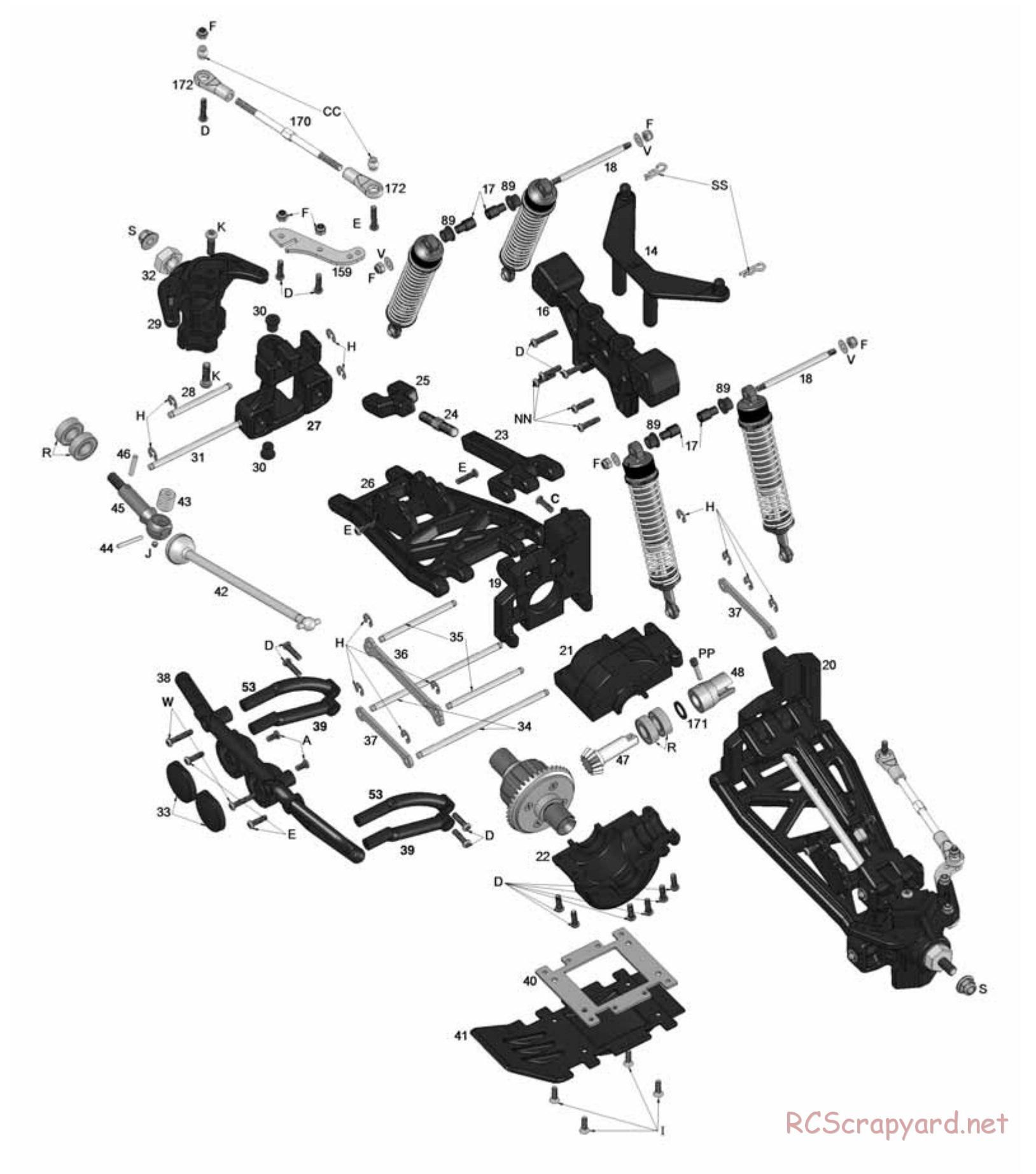 Duratrax - Warhead - Exploded Views - Page 6