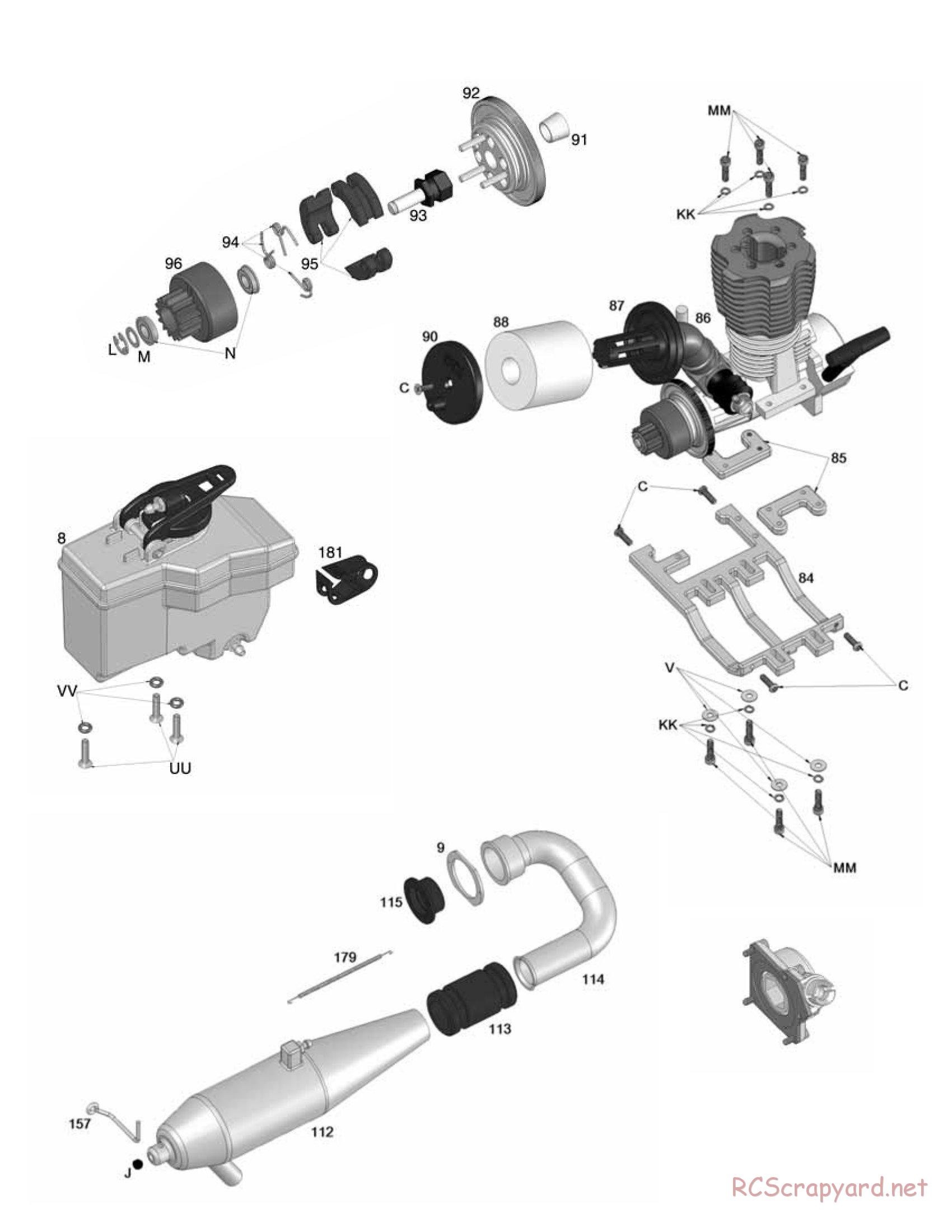 Duratrax - Warhead - Exploded Views - Page 9