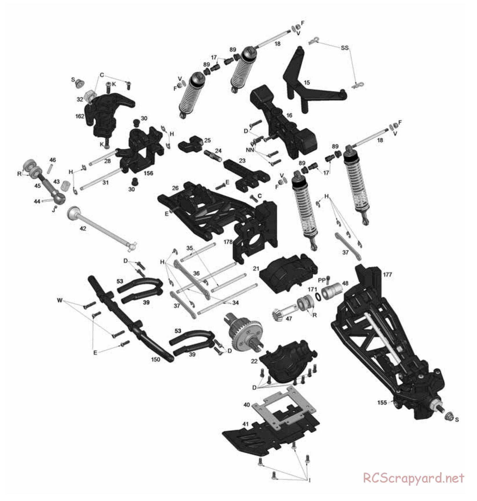 Duratrax - Warhead - Exploded Views - Page 10