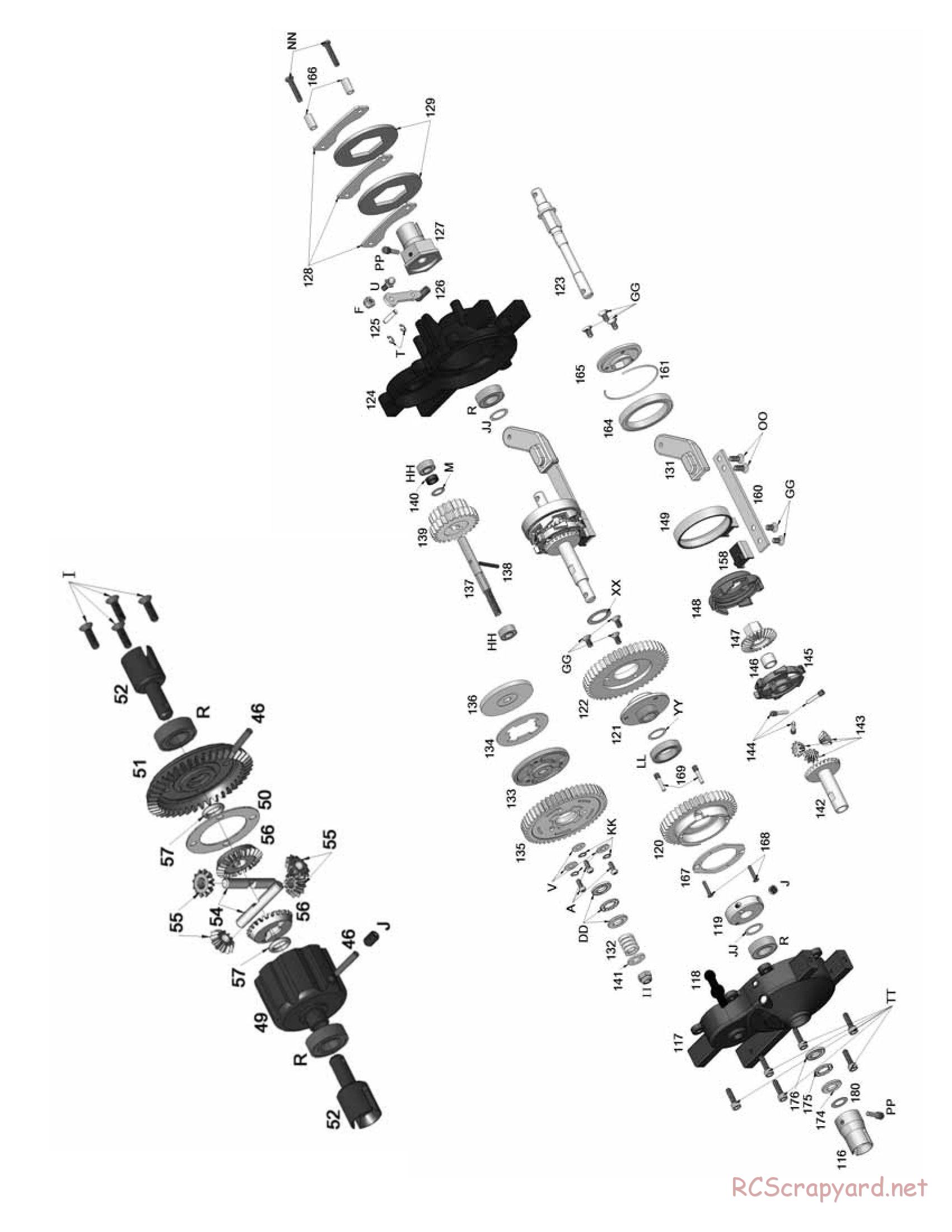 Duratrax - Warhead - Exploded Views - Page 11