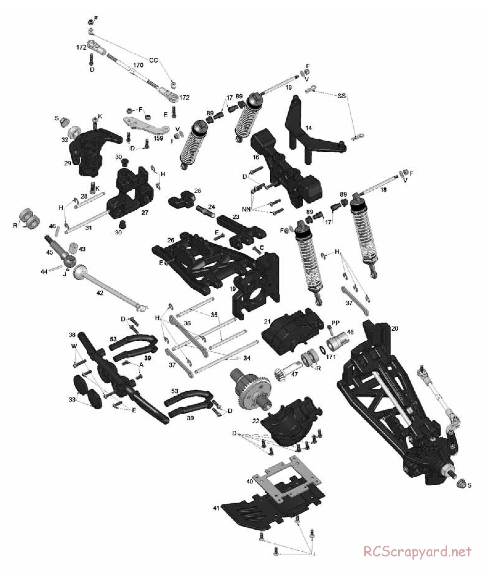 Duratrax - Warhead Evo - Exploded Views - Page 6