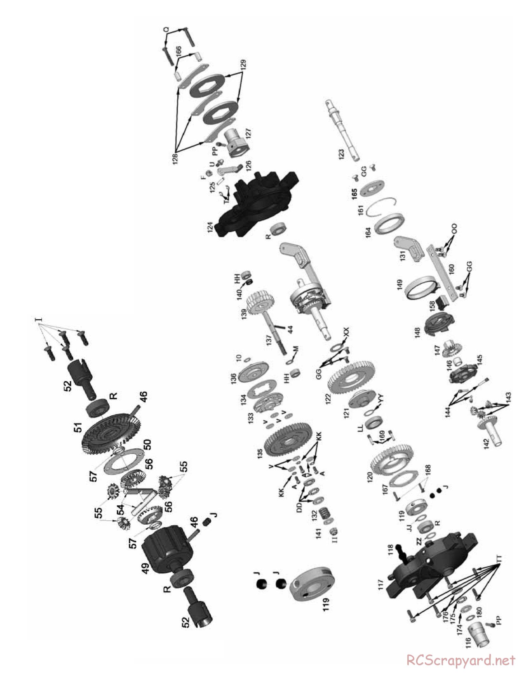 Duratrax - Warhead Evo - Exploded Views - Page 11