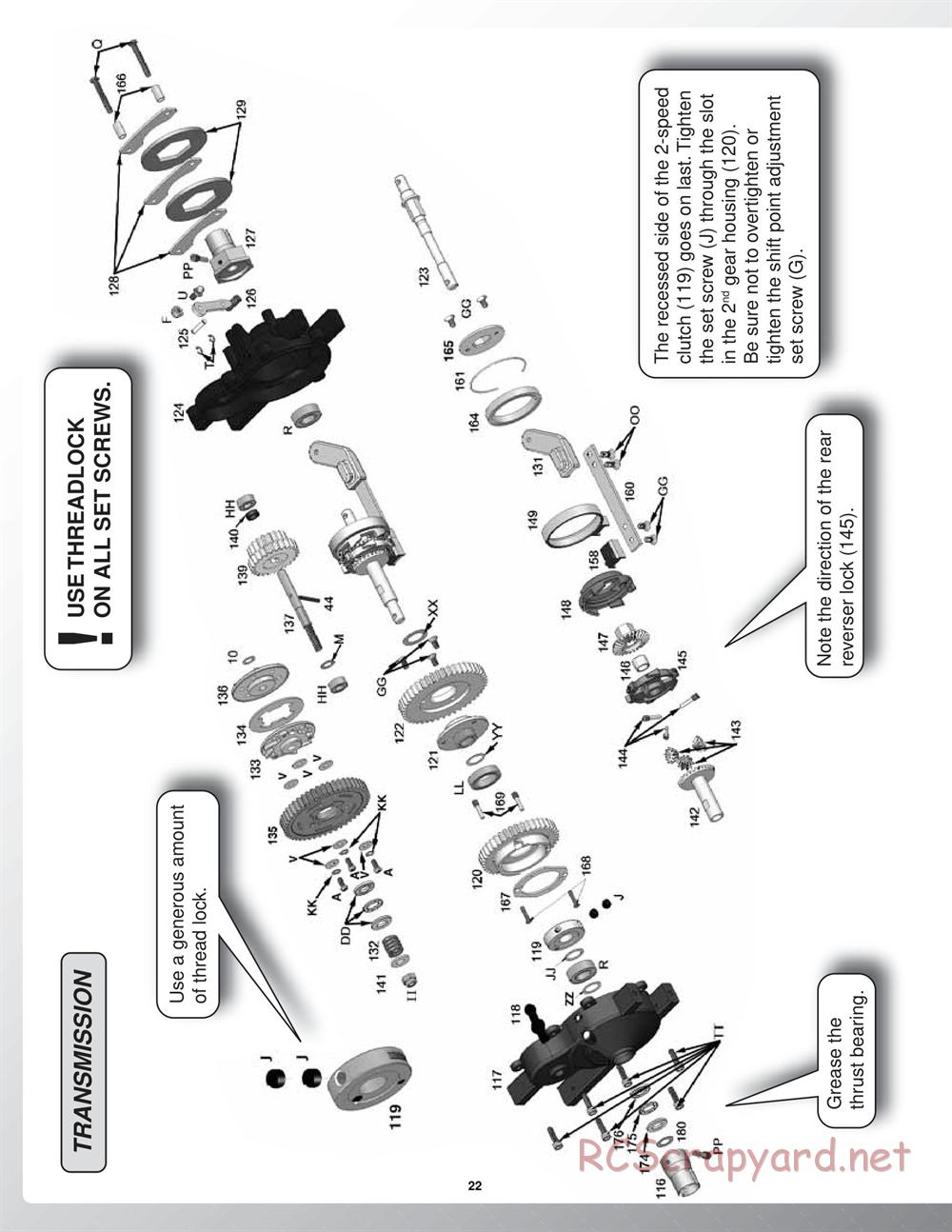 Duratrax - Warhead Evo - Manual - Page 22