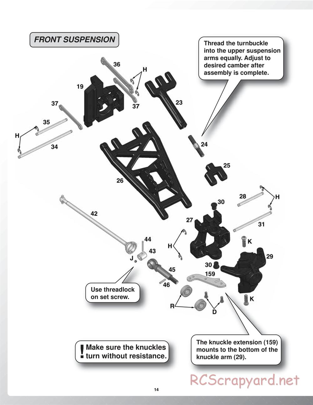 Duratrax - Warhead - Manual - Page 14