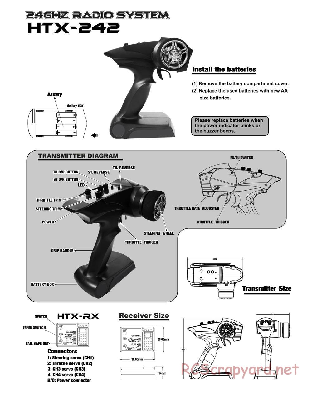 Himoto Racing - 1/10 Electric Models - Manual - Page 5