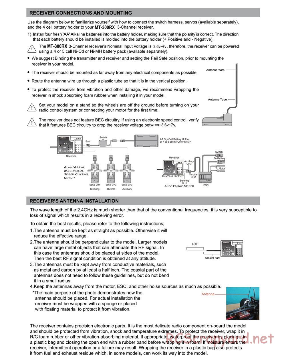 Himoto Racing - 1/10 Electric Models - Manual - Page 9