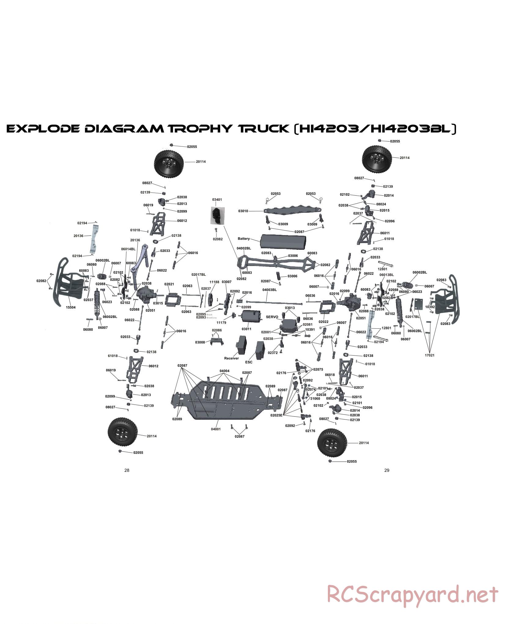 Himoto Racing - 1/10 Electric Models - Manual - Page 21