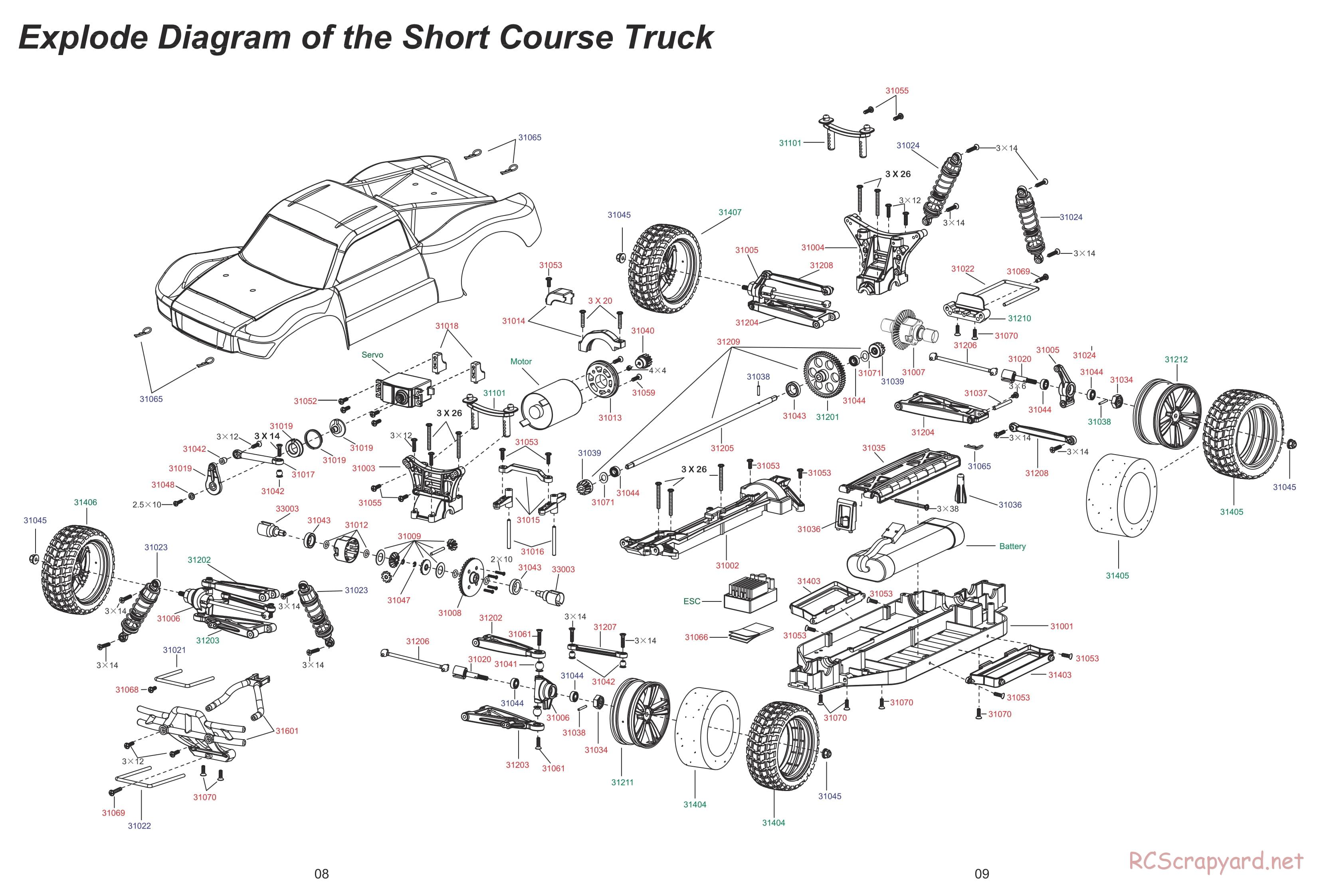 Himoto Racing - Dirt Whip - E10DB / E10DBL - Manual - Page 9