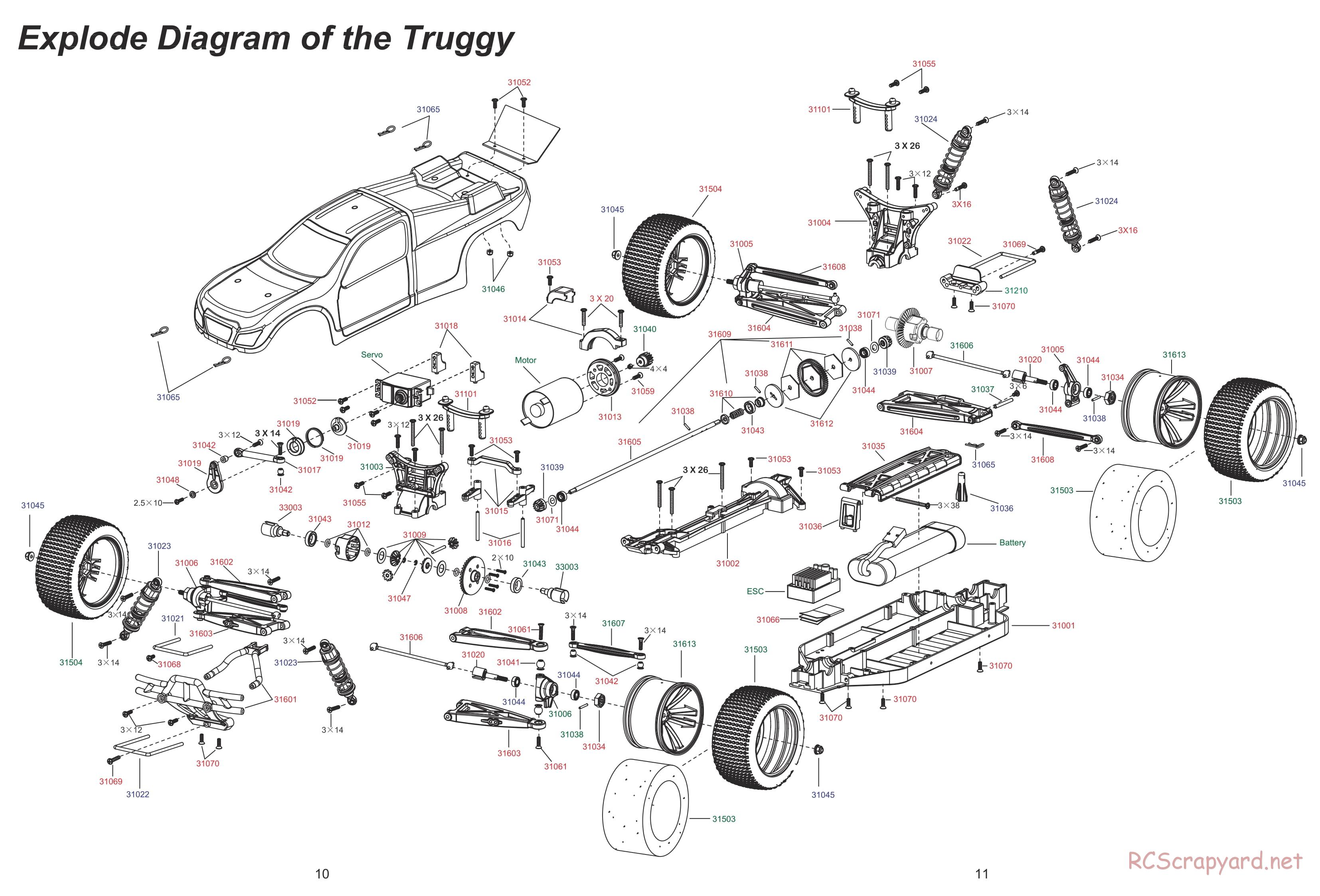 Himoto Racing - Katana - E10XT / E10XTL - Manual - Page 10