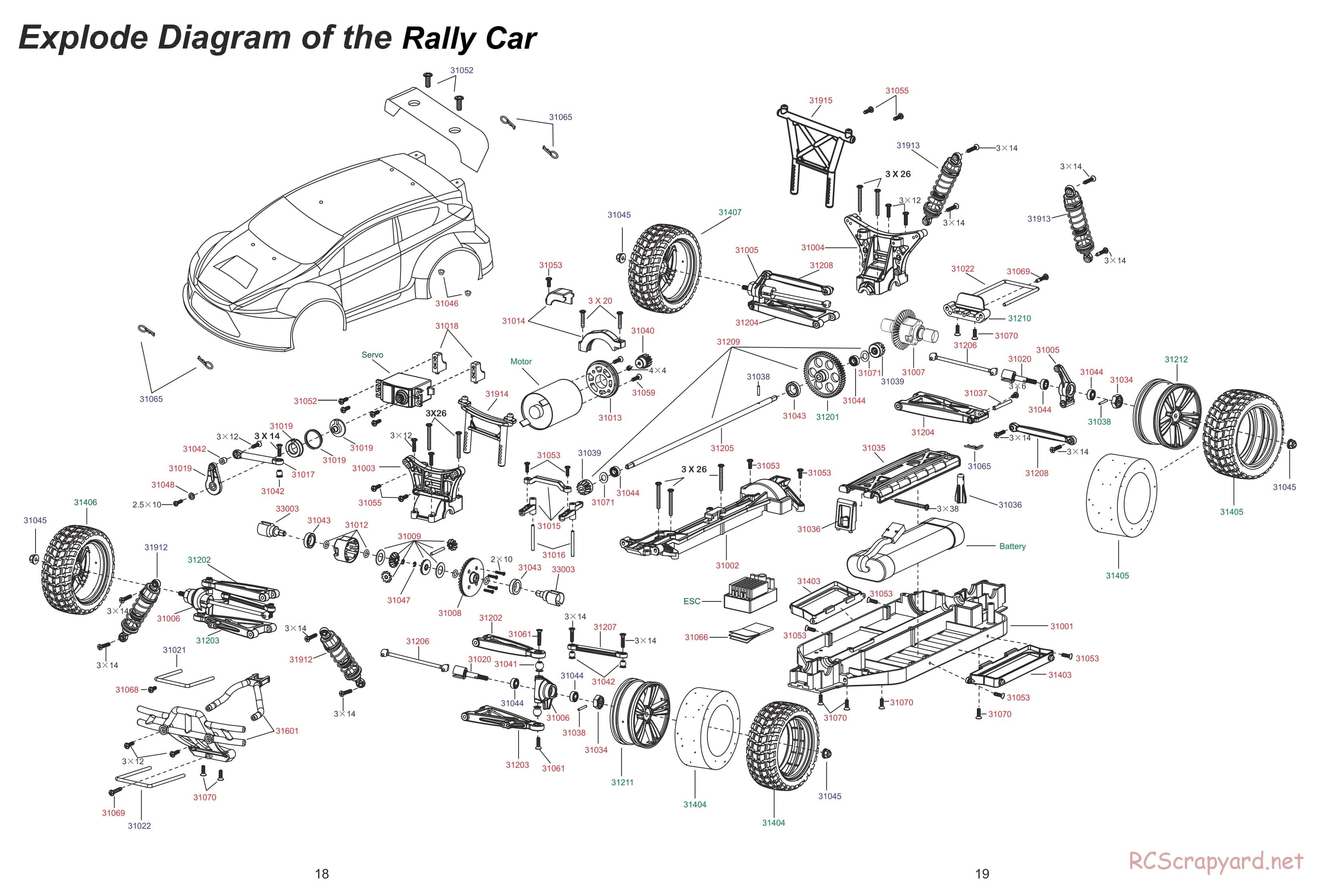 Himoto Racing - Katana - E10XT / E10XTL - Manual - Page 14