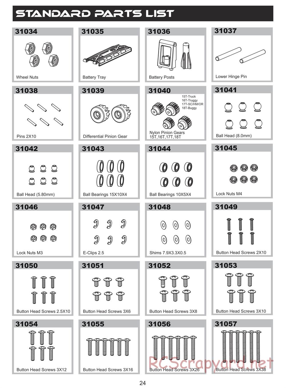 Himoto Racing - Katana - E10XT / E10XTL - Manual - Page 18