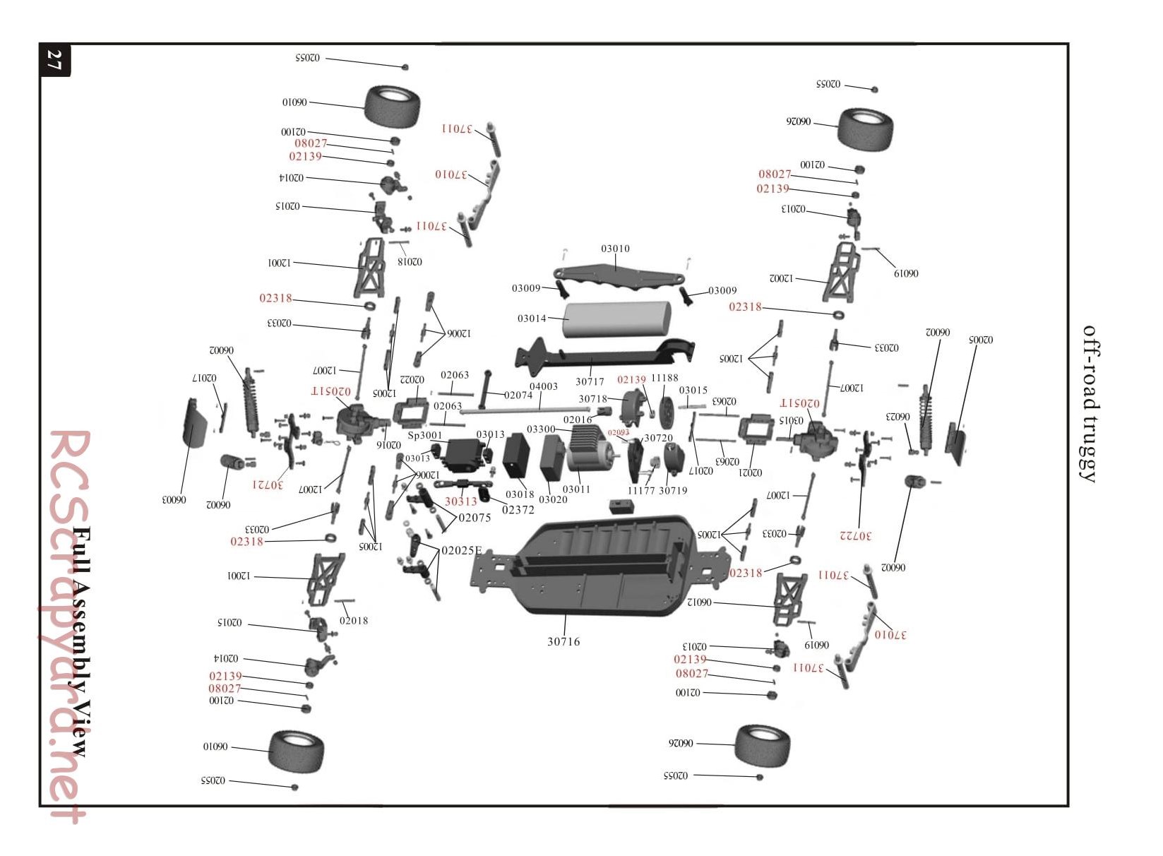 Himoto Racing - Corr Truck SCT-10 - HI4370 / HI4370BL - Manual - Page 15