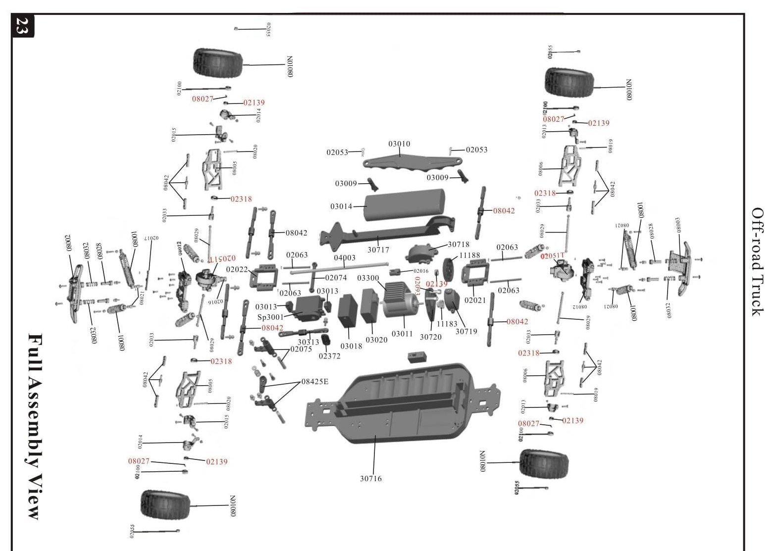 Himoto Racing - Corr Truck SCT-10 - HI4370 / HI4370BL - Manual - Page 17