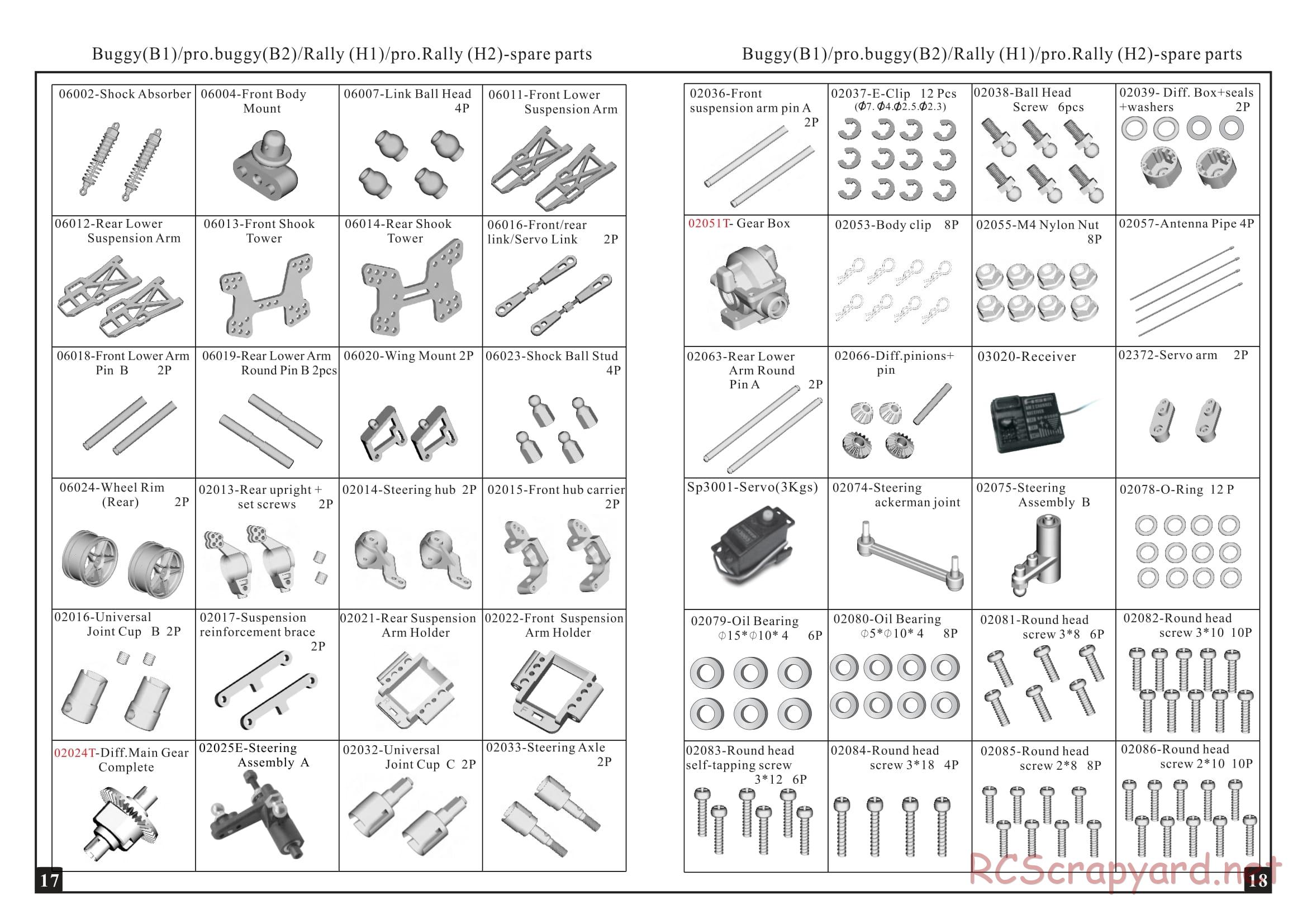 Himoto Racing - 1/10 4WD Electric Models - Manual - Page 10