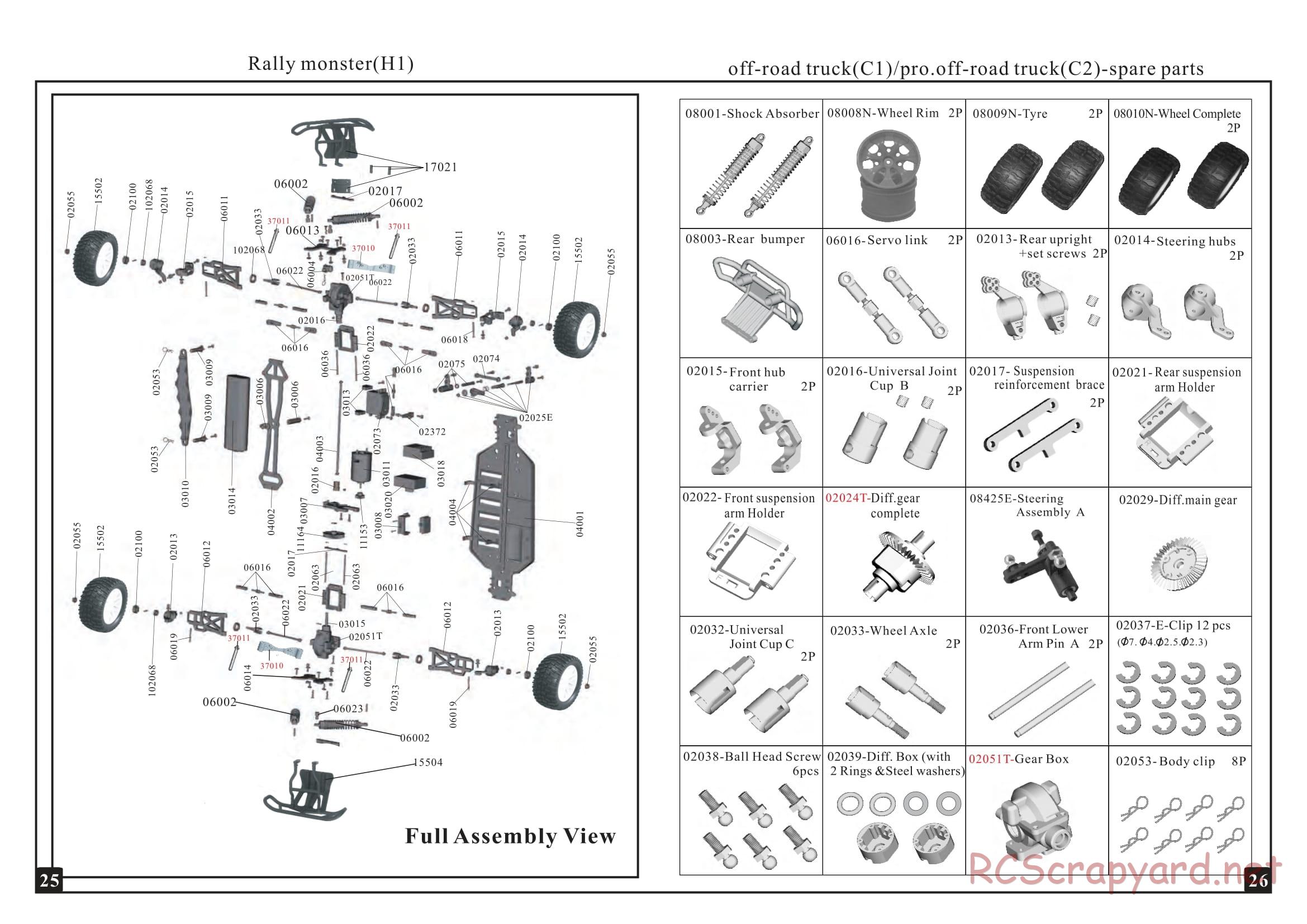 Himoto Racing - 1/10 4WD Electric Models - Manual - Page 14