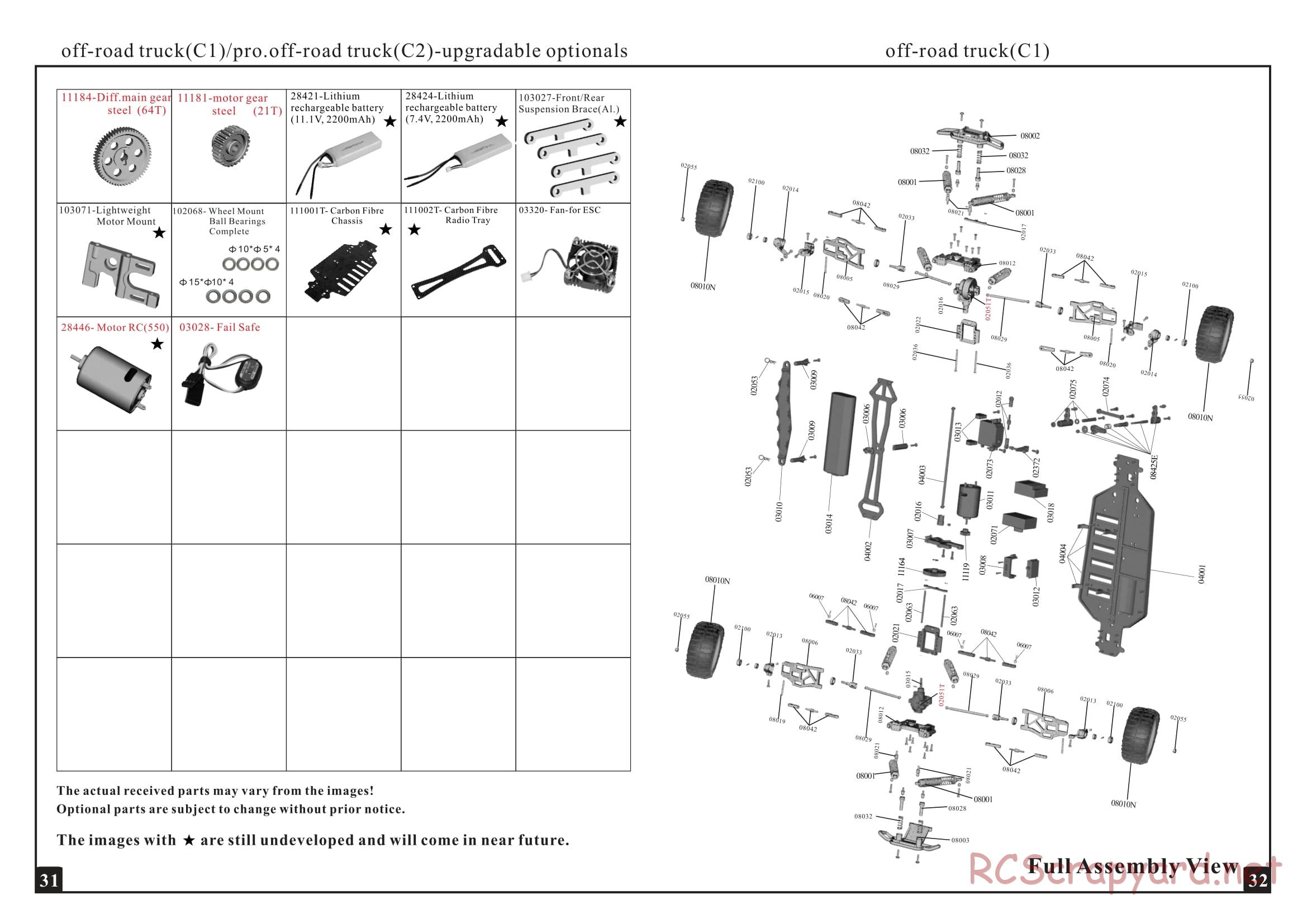 Himoto Racing - 1/10 4WD Electric Models - Manual - Page 17