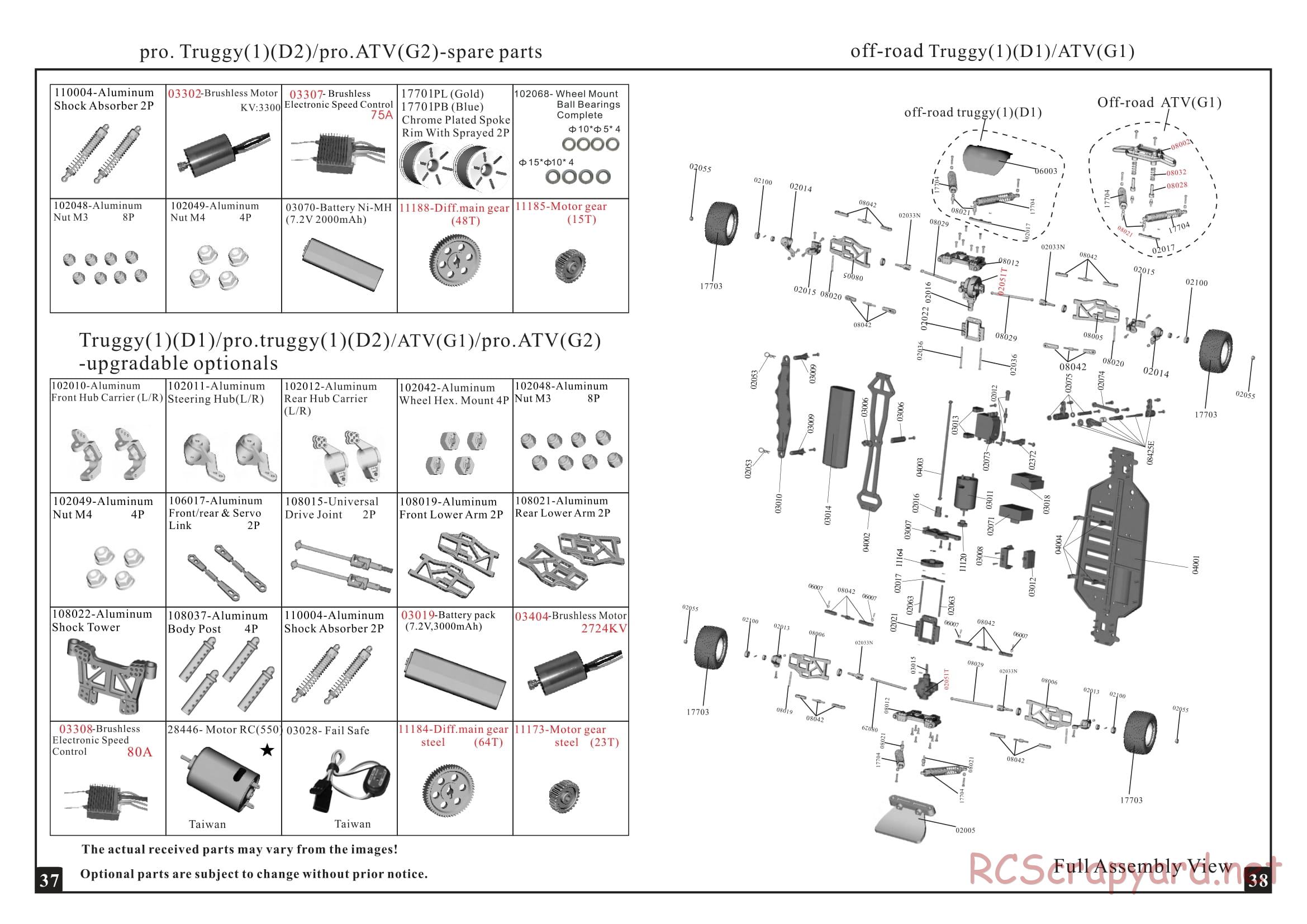 Himoto Racing - 1/10 4WD Electric Models - Manual - Page 20