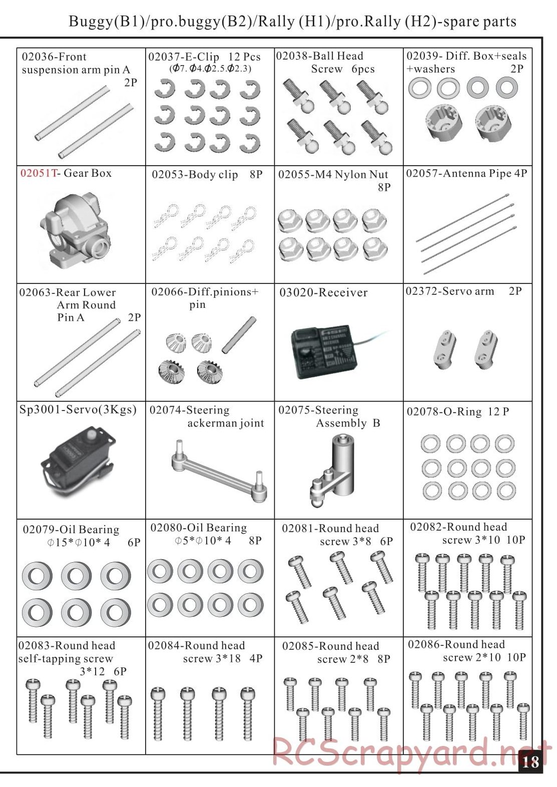 Himoto Racing - 1/10 4WD Electric Models - Manual - Page 26