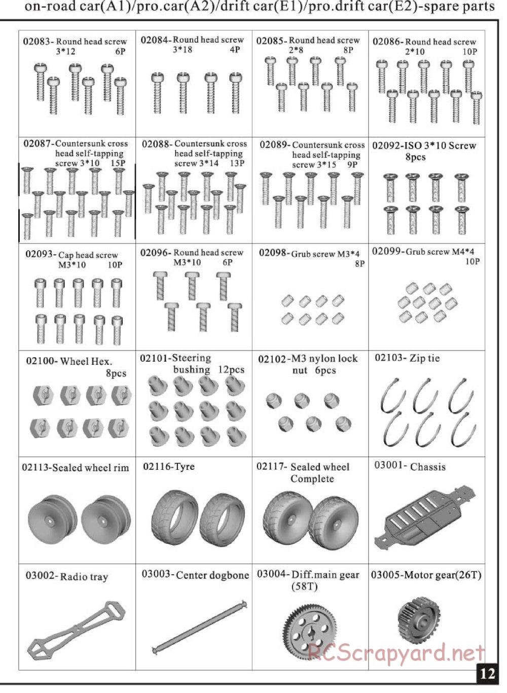 Himoto Racing - 1/10 4WD Electric Models - Manual - Page 35