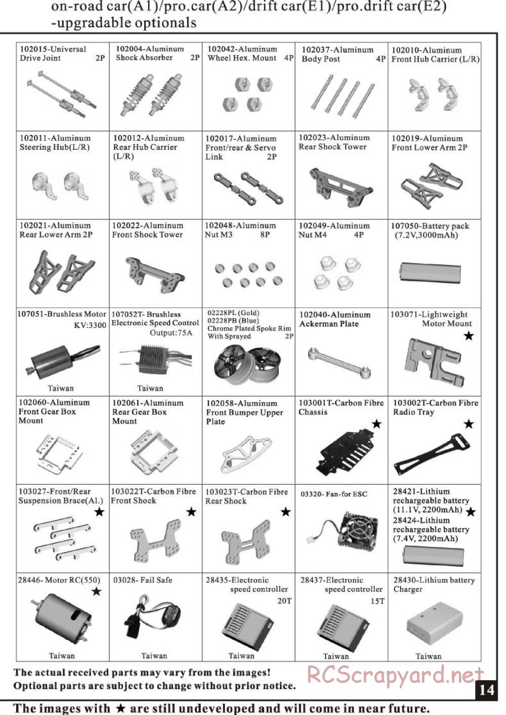 Himoto Racing - 1/10 4WD Electric Models - Manual - Page 37