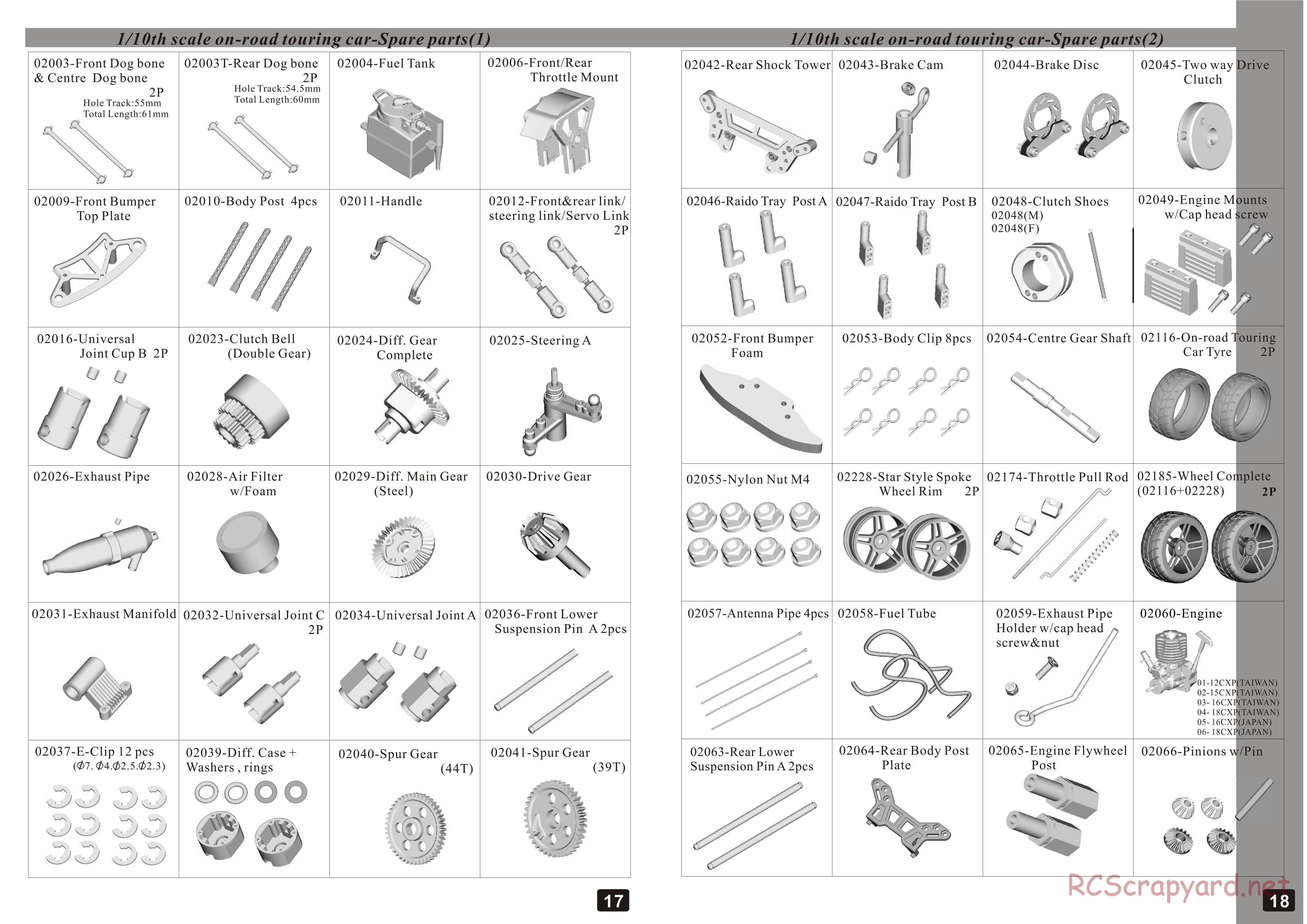 Himoto Racing - Viper XST - HI6103 - Manual - Page 10