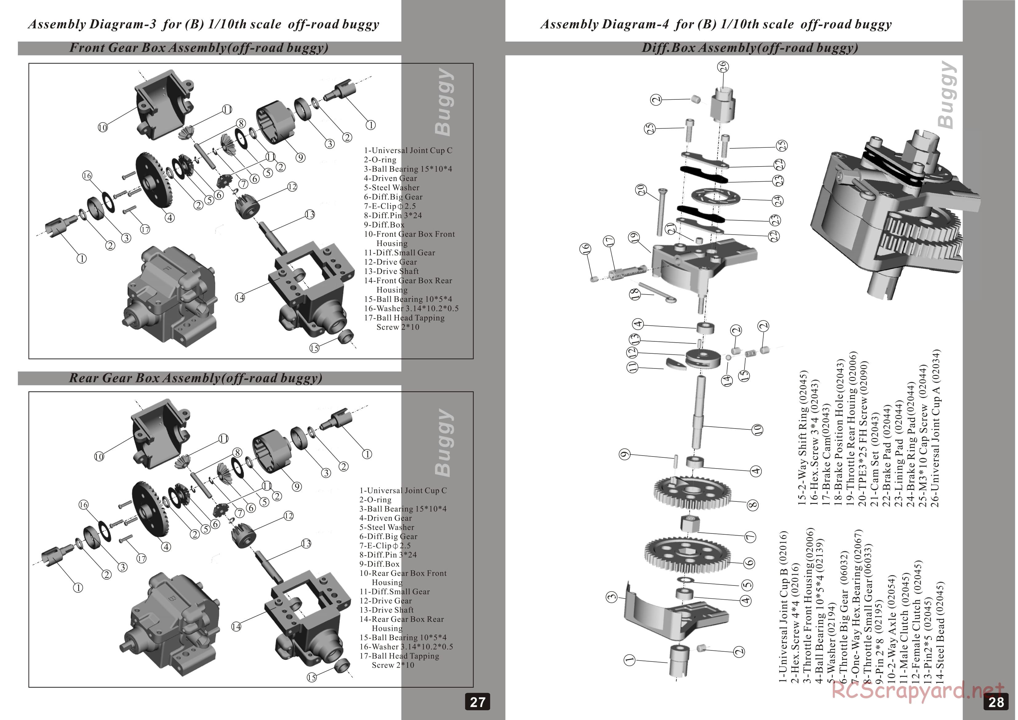 Himoto Racing - Viper XST - HI6103 - Manual - Page 15