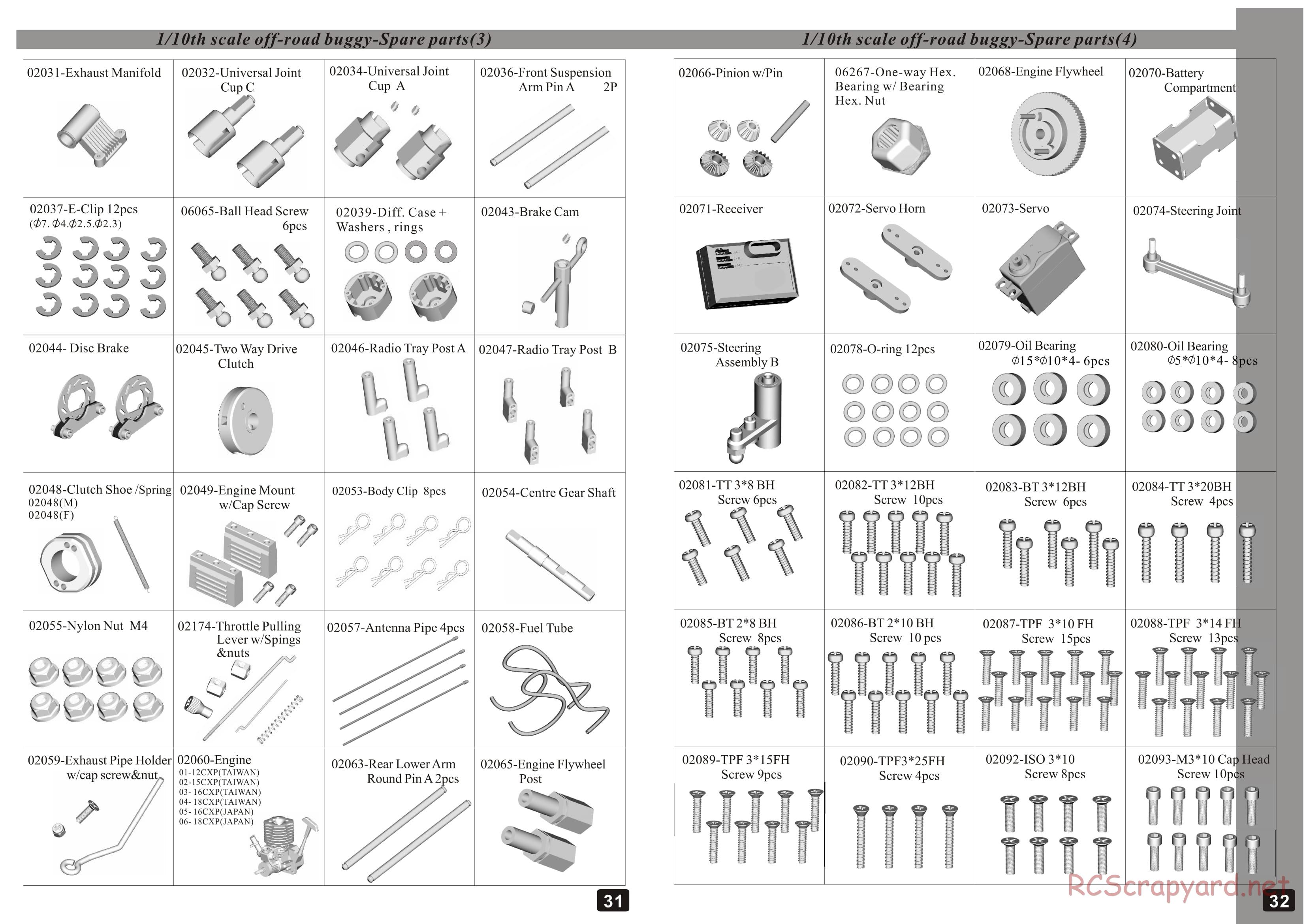 Himoto Racing - Viper XST - HI6103 - Manual - Page 17