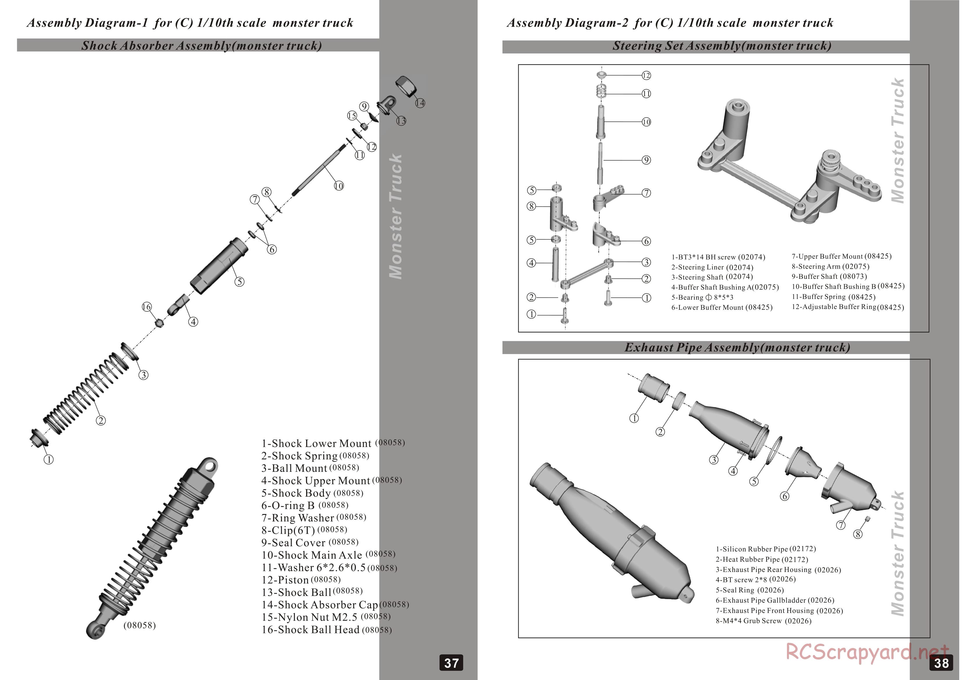 Himoto Racing - Viper XST - HI6103 - Manual - Page 20