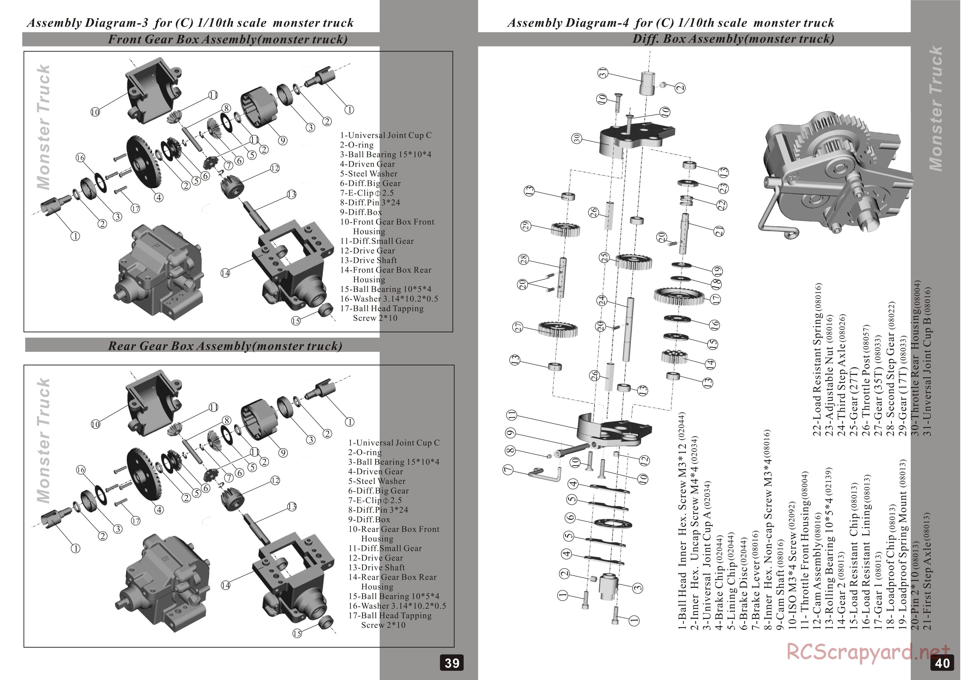 Himoto Racing - Viper XST - HI6103 - Manual - Page 21