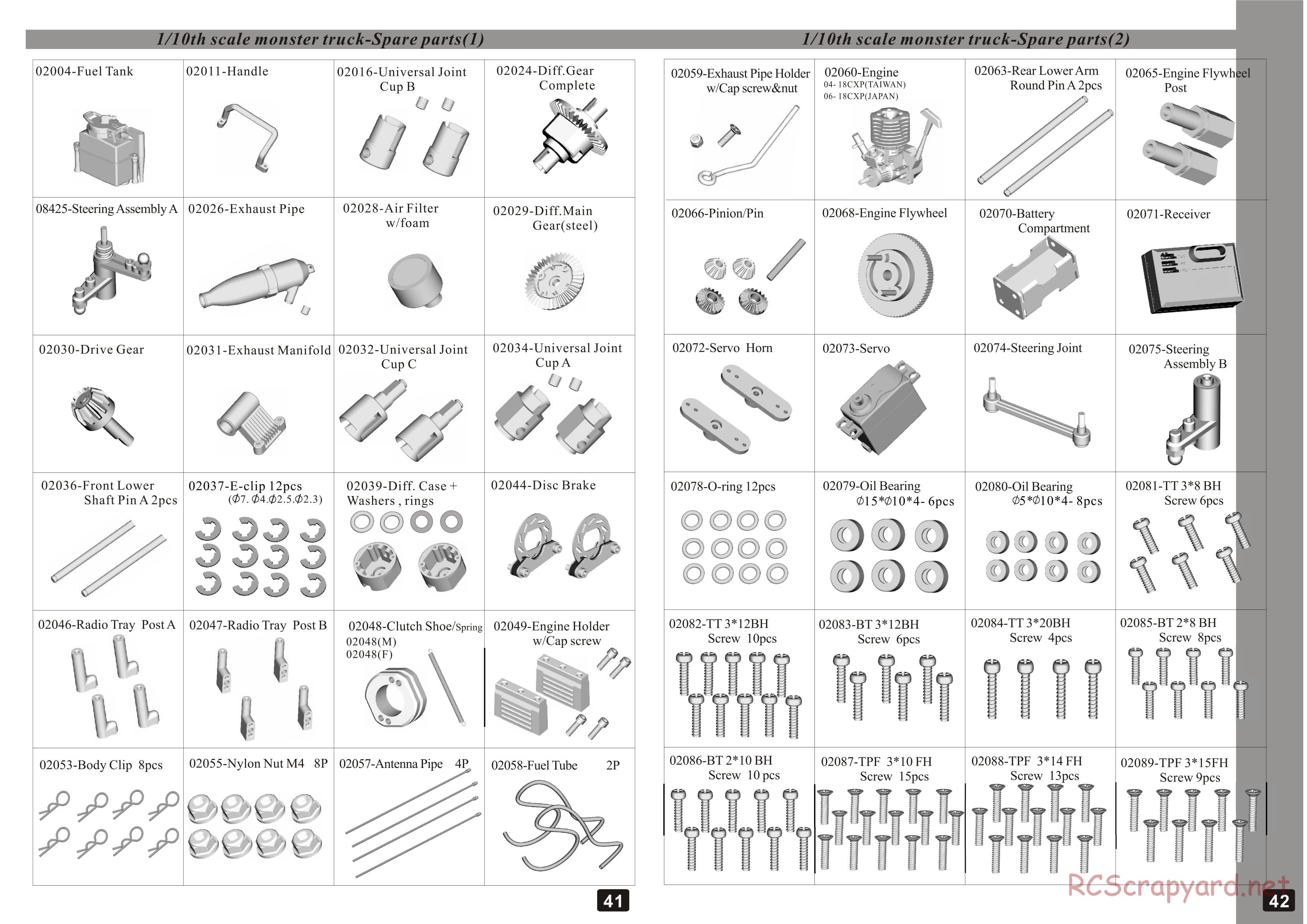 Himoto Racing - Viper XST - HI6103 - Manual - Page 22