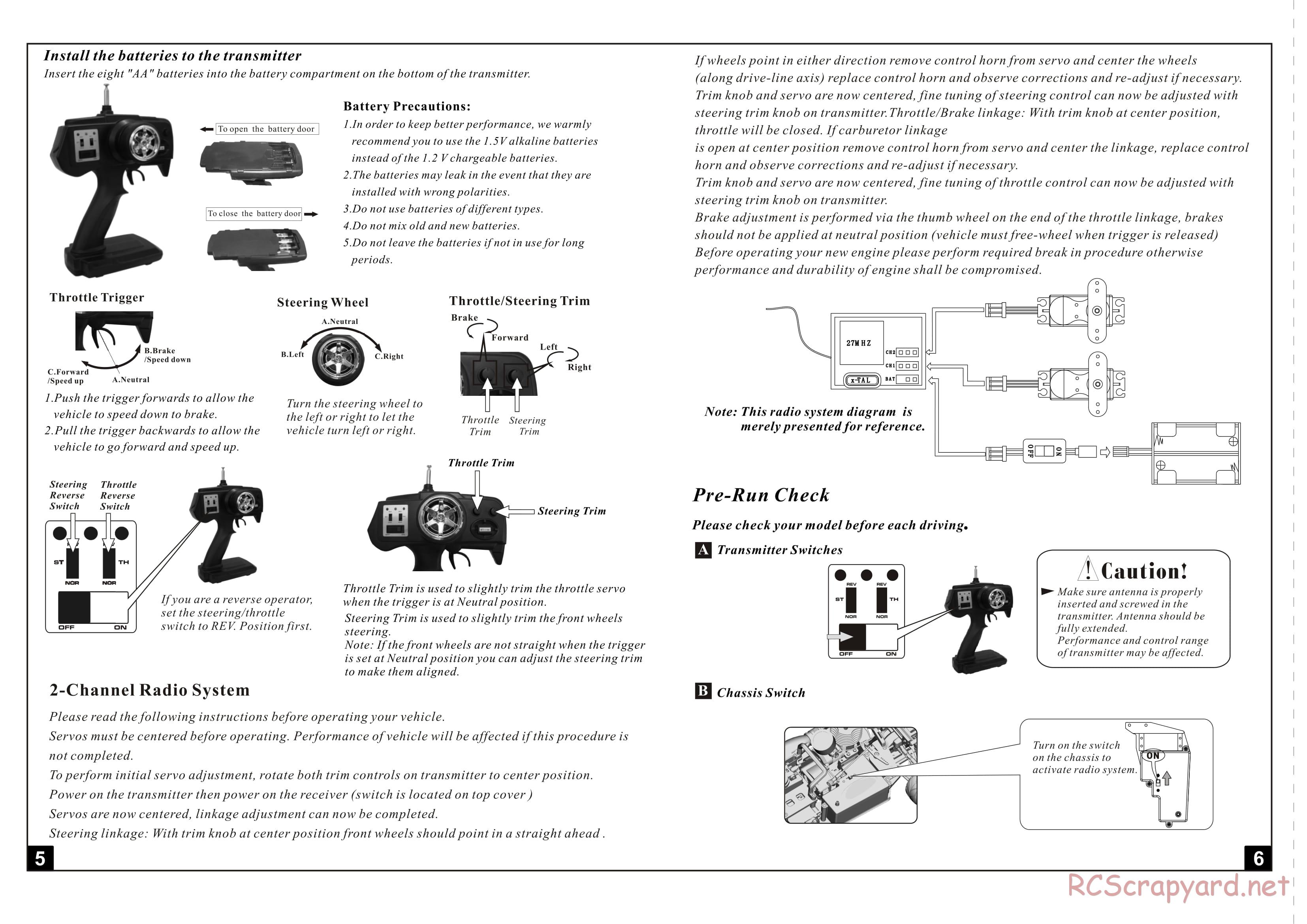 Himoto Racing - Rapida - HI9101 - Manual - Page 4