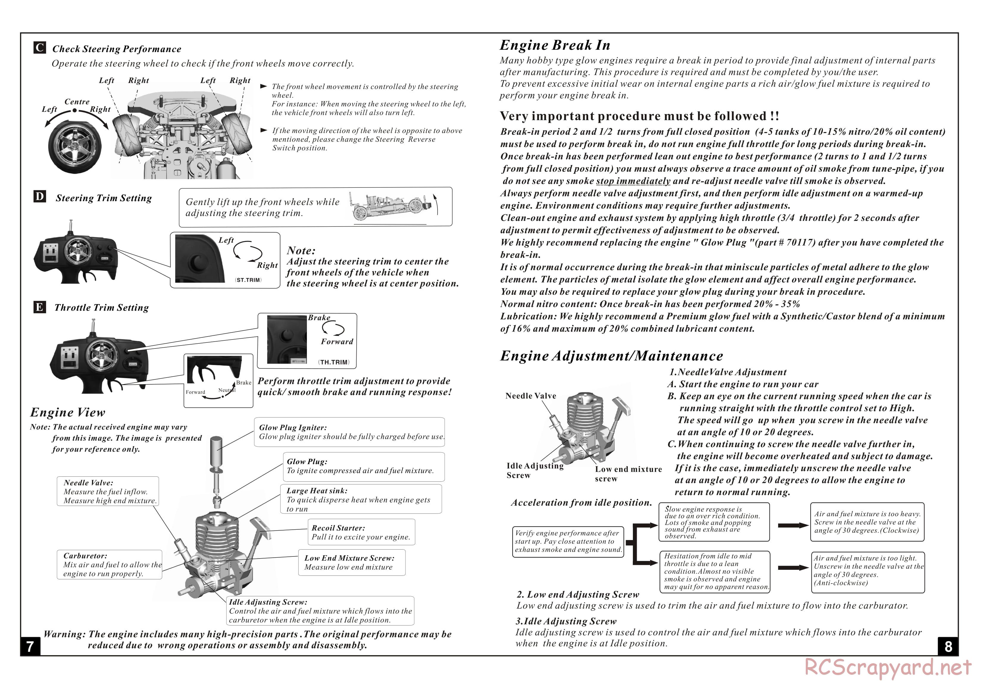 Himoto Racing - Rapida - HI9101 - Manual - Page 5