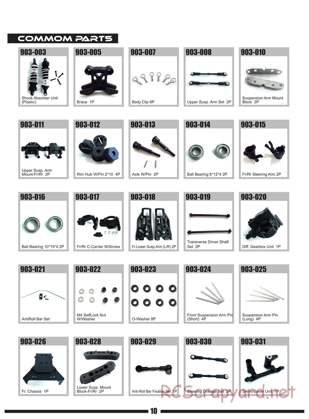 Himoto Racing - Mega-P MTR-3 - HI933T - Manual - Page 11