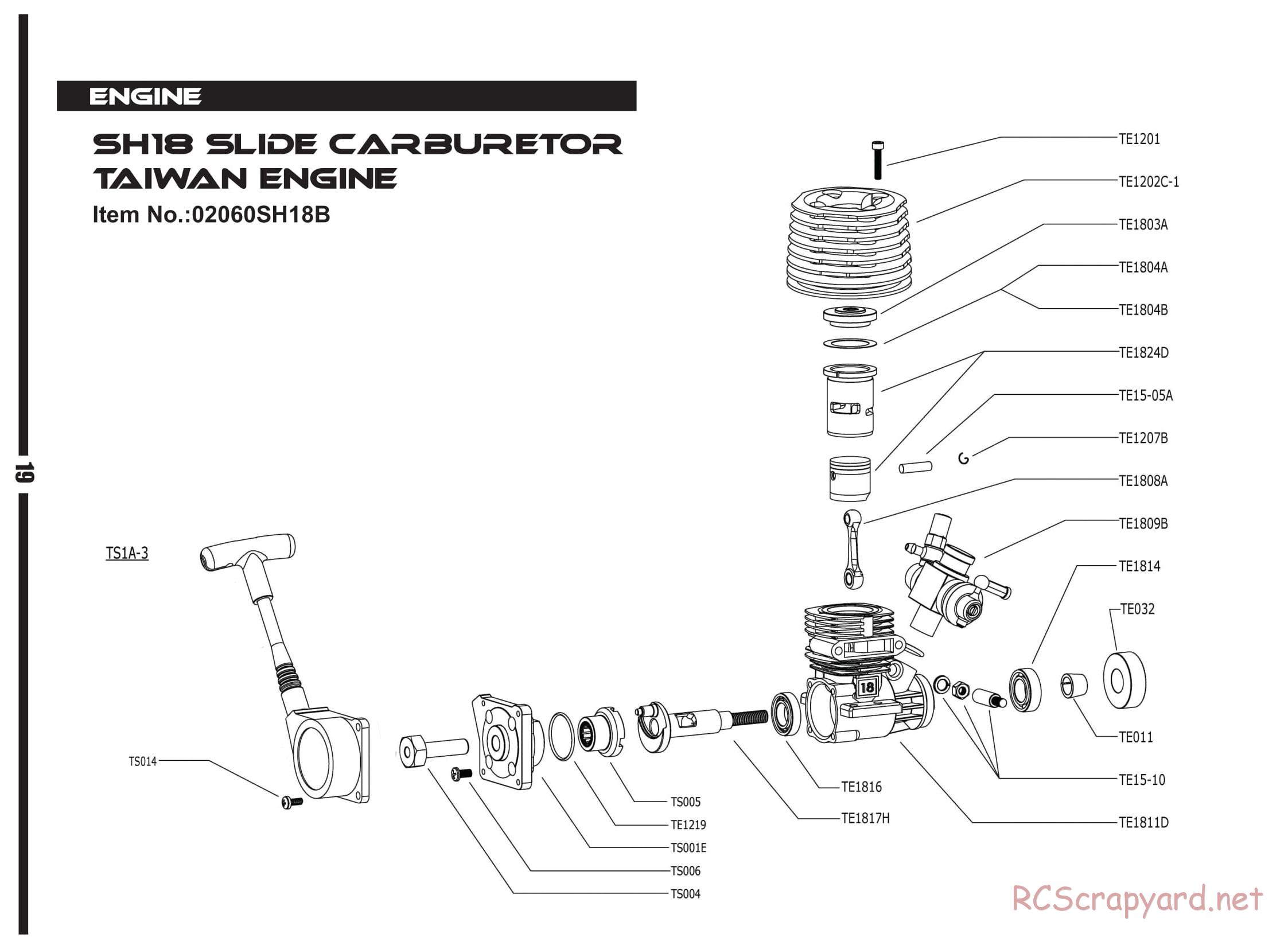 Himoto Racing - Mega-P MXB-3 - HI935T - Manual - Page 20