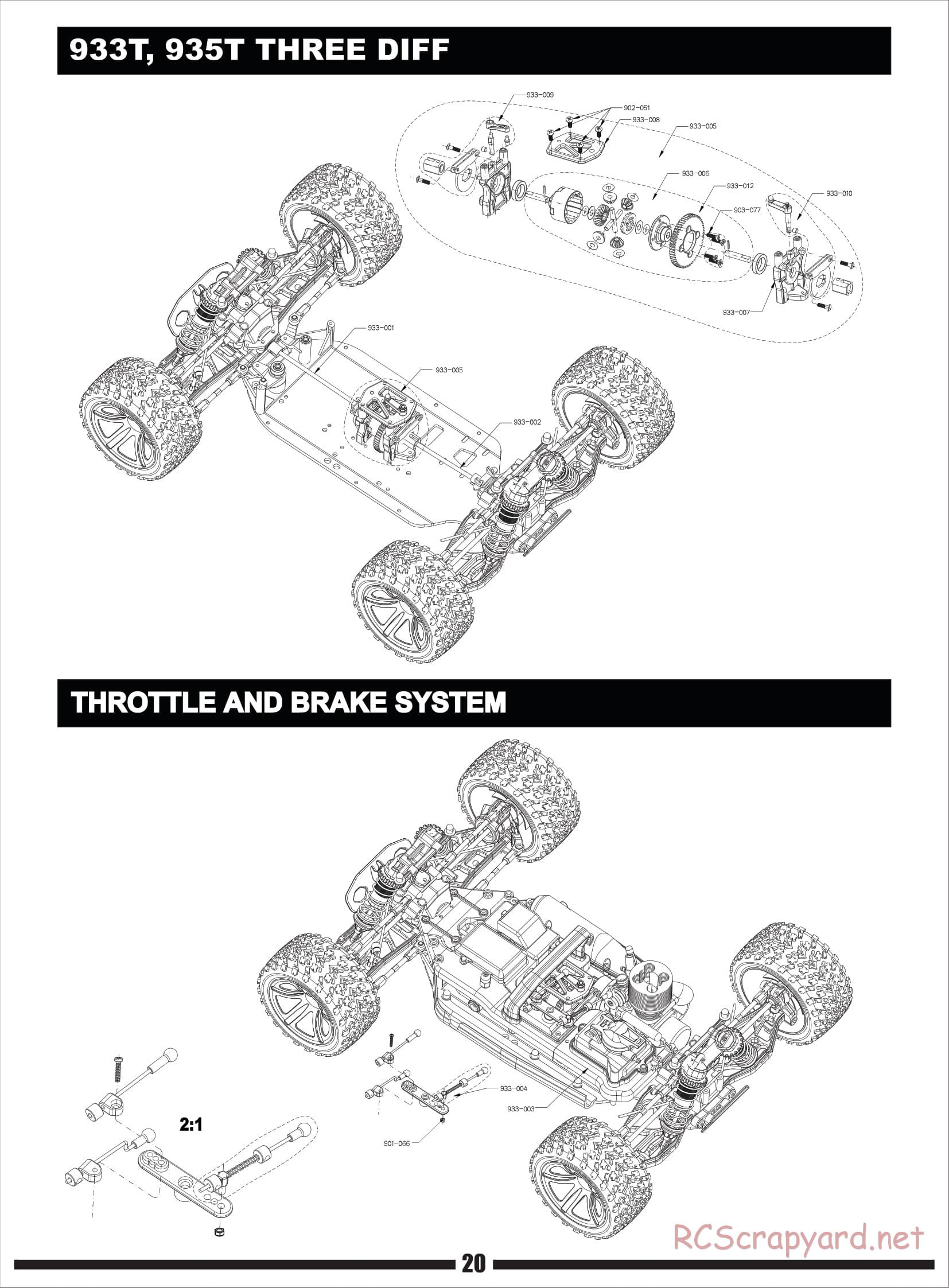 Himoto Racing - Mega-P MTR-3 - HI933T - Manual - Page 21