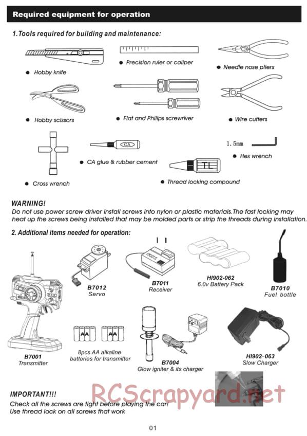 Himoto Racing - Megap Mini M Beetle - HI902T - Manual - Page 2