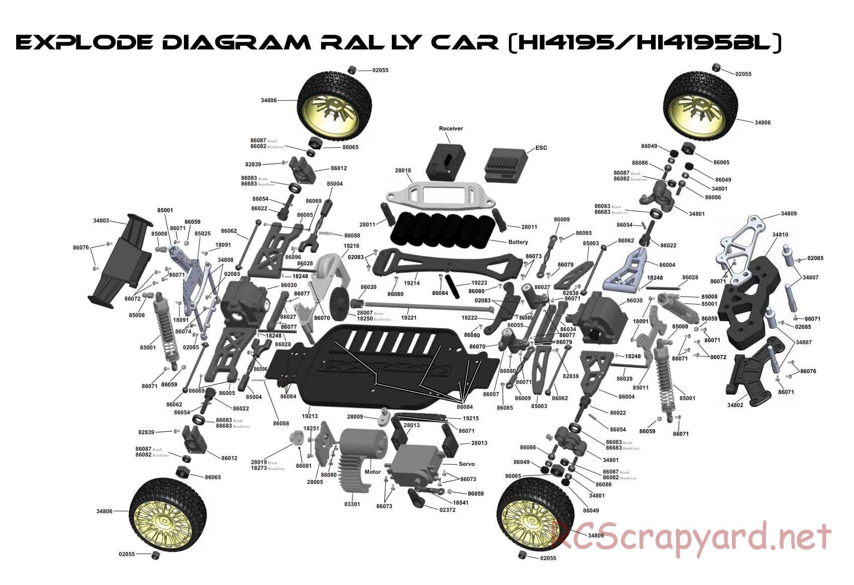 Himoto Racing - 1/16 4WD Electric Models - Manual - Page 20