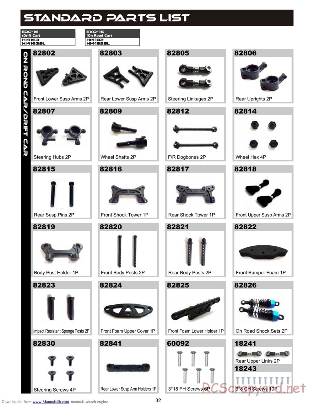 Himoto Racing - 1/16 4WD Electric Models - Manual - Page 25