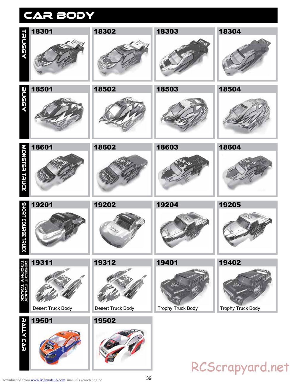 Himoto Racing - 1/16 4WD Electric Models - Manual - Page 32