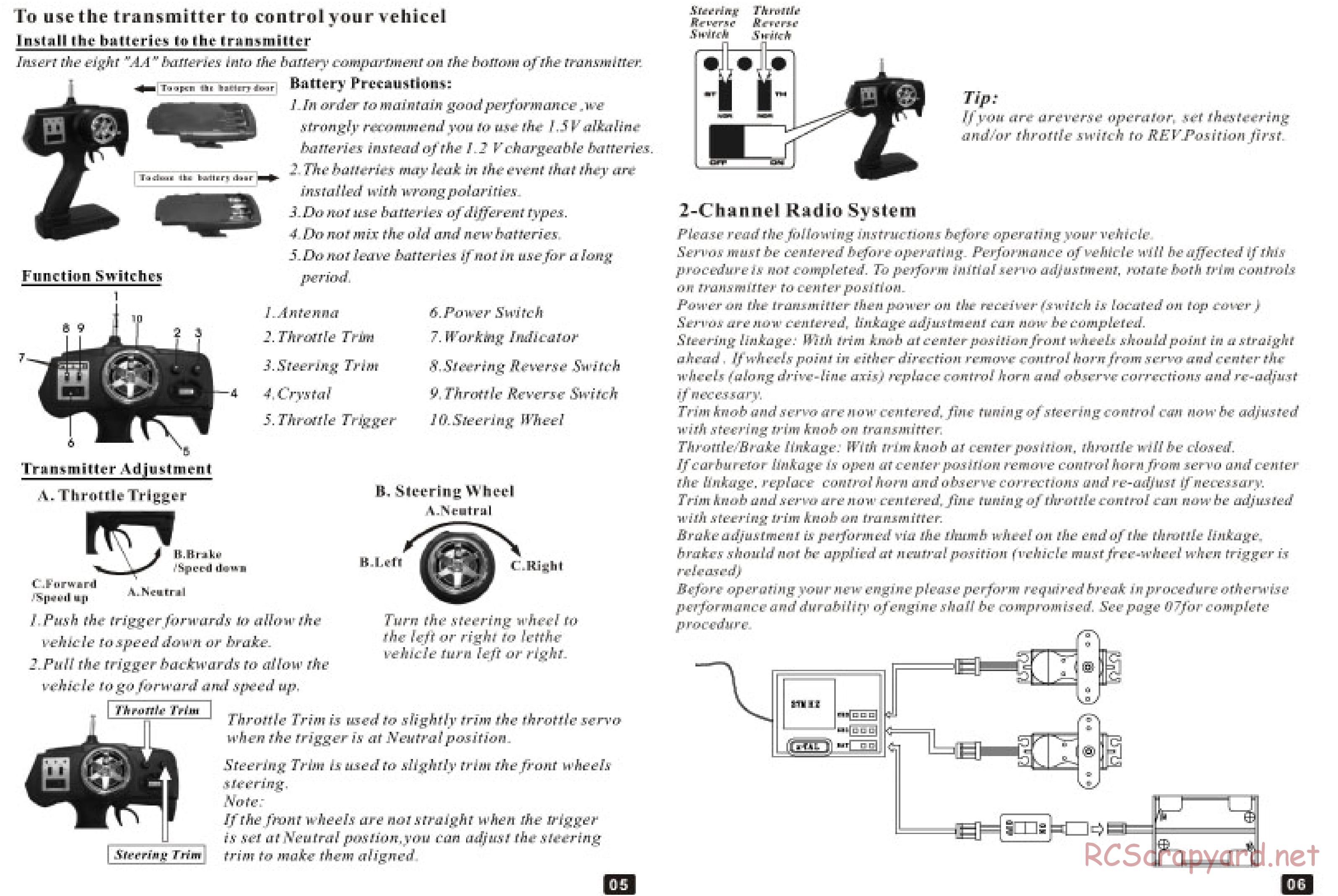 Himoto Racing - Rim Battler RS-1 - HI8116 - Manual - Page 4