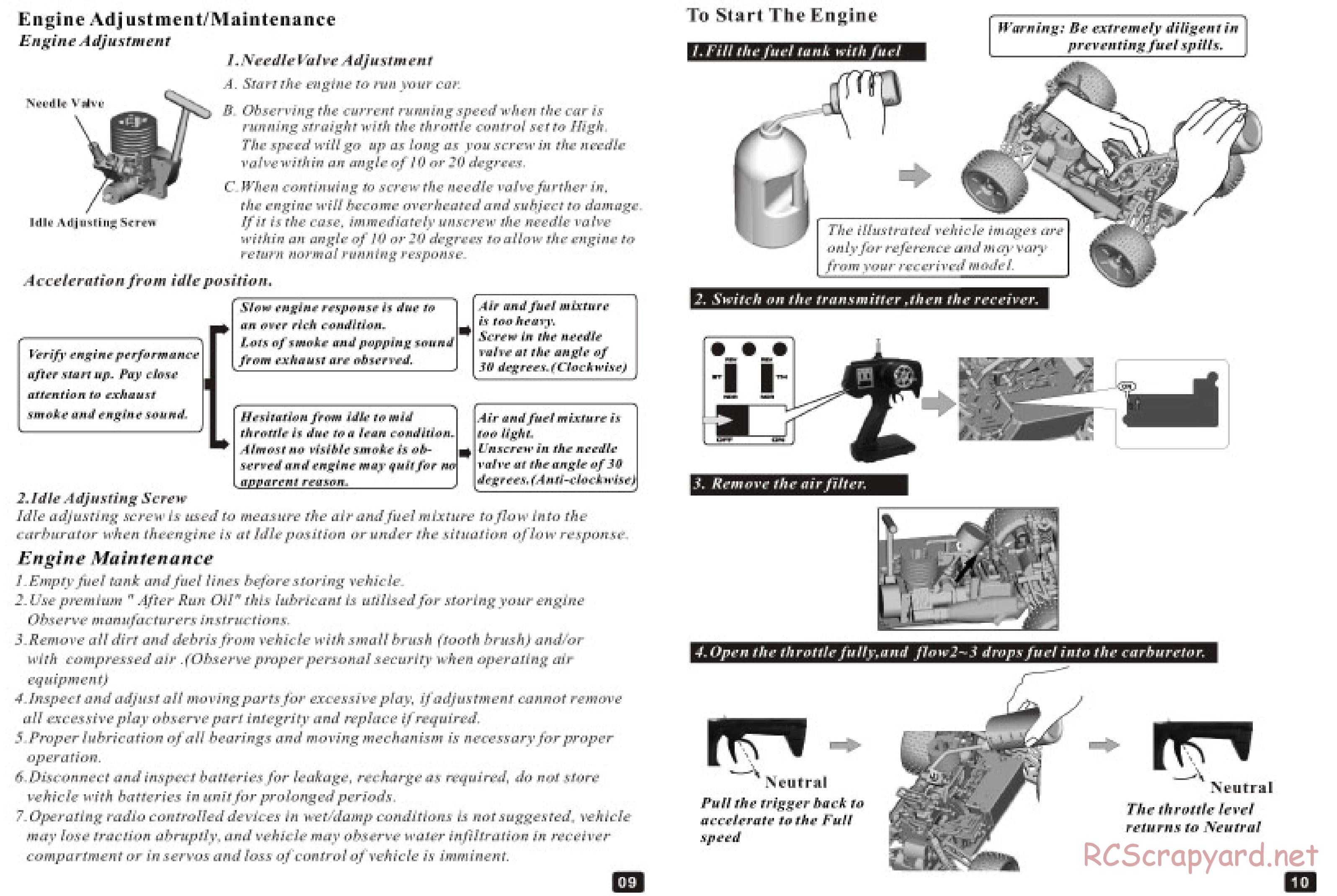 Himoto Racing - Rim Battler RS-1 - HI8116 - Manual - Page 6