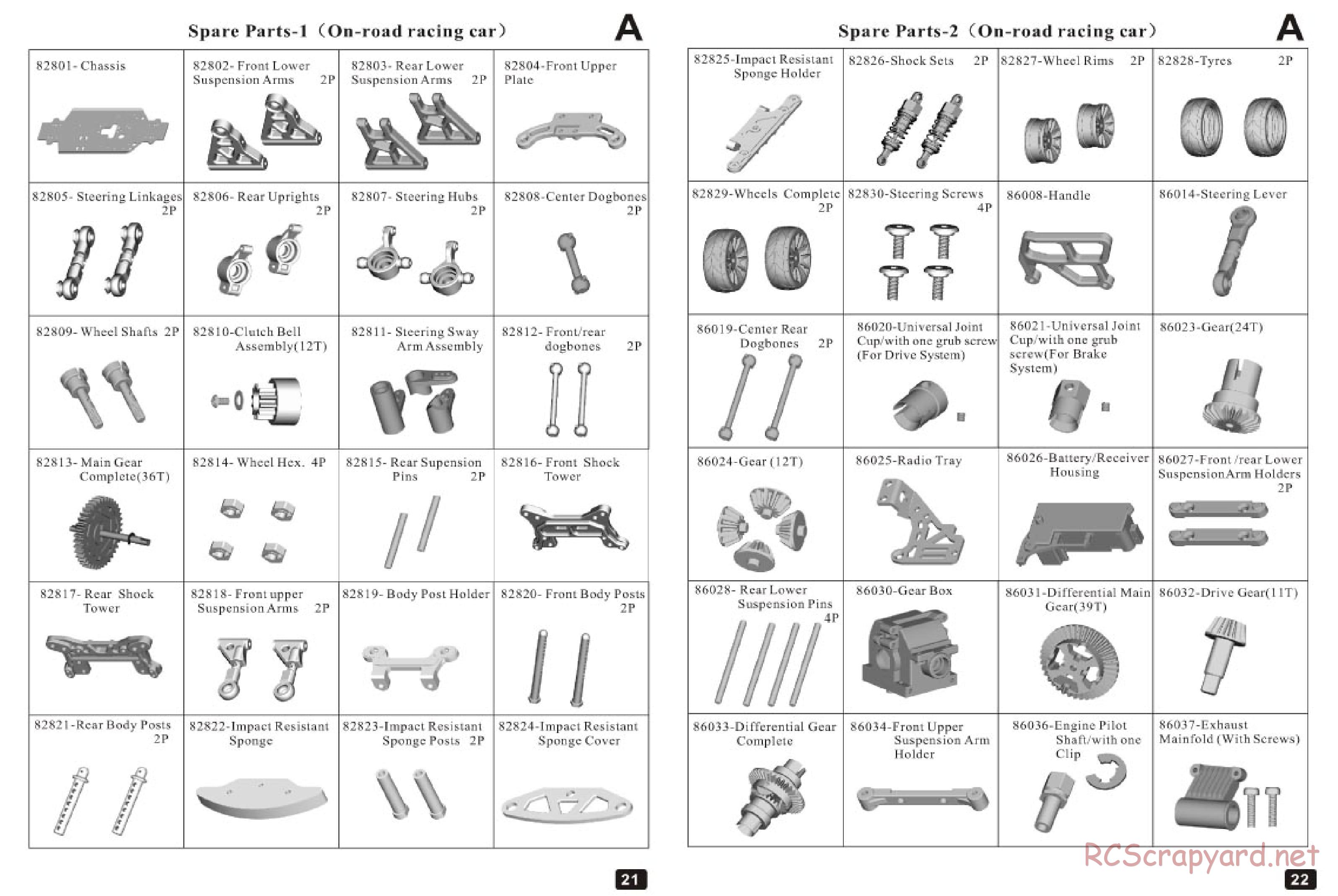 Himoto Racing - Rim Battler RS-1 - HI8116 - Manual - Page 12