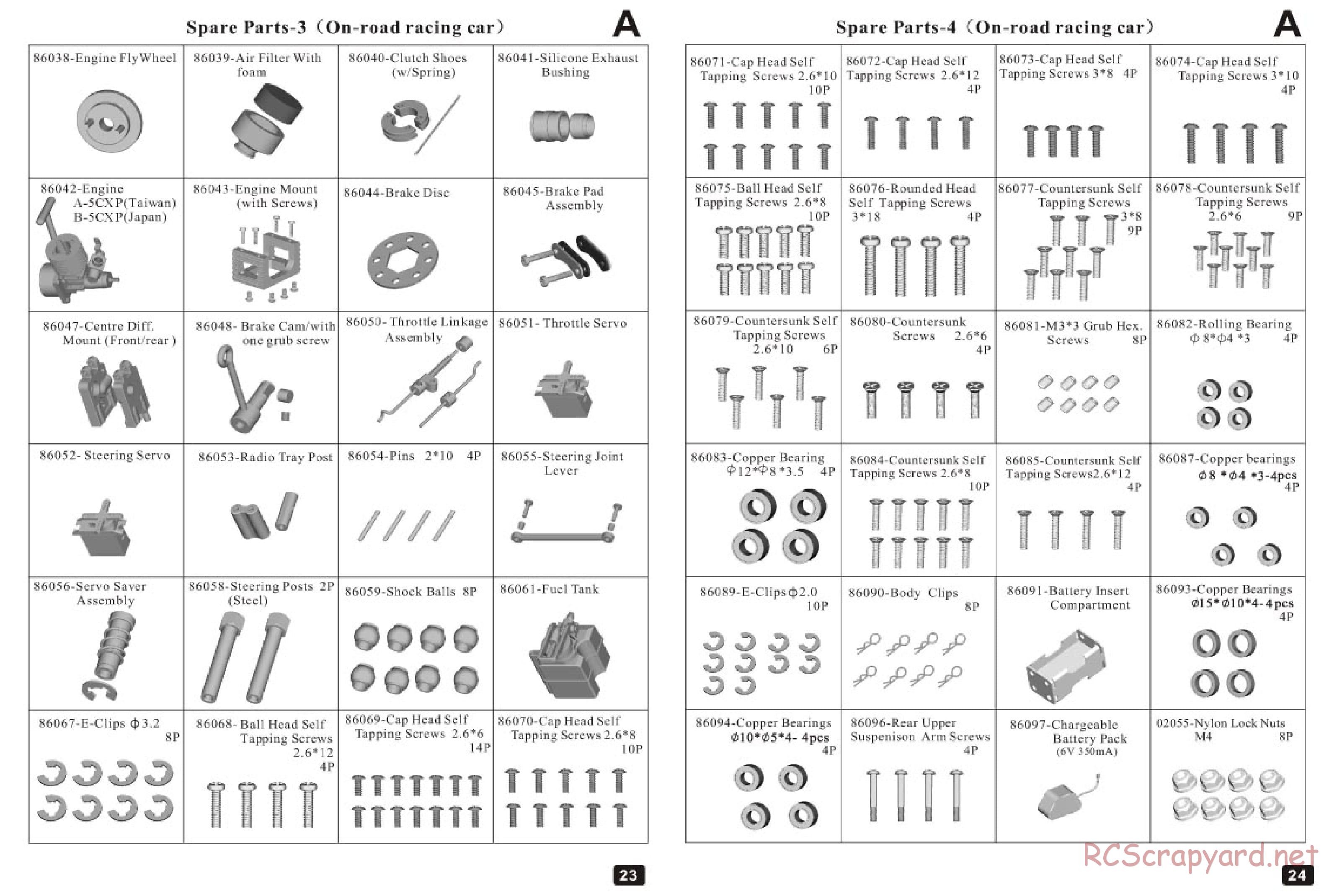 Himoto Racing - Rim Battler RS-1 - HI8116 - Manual - Page 13